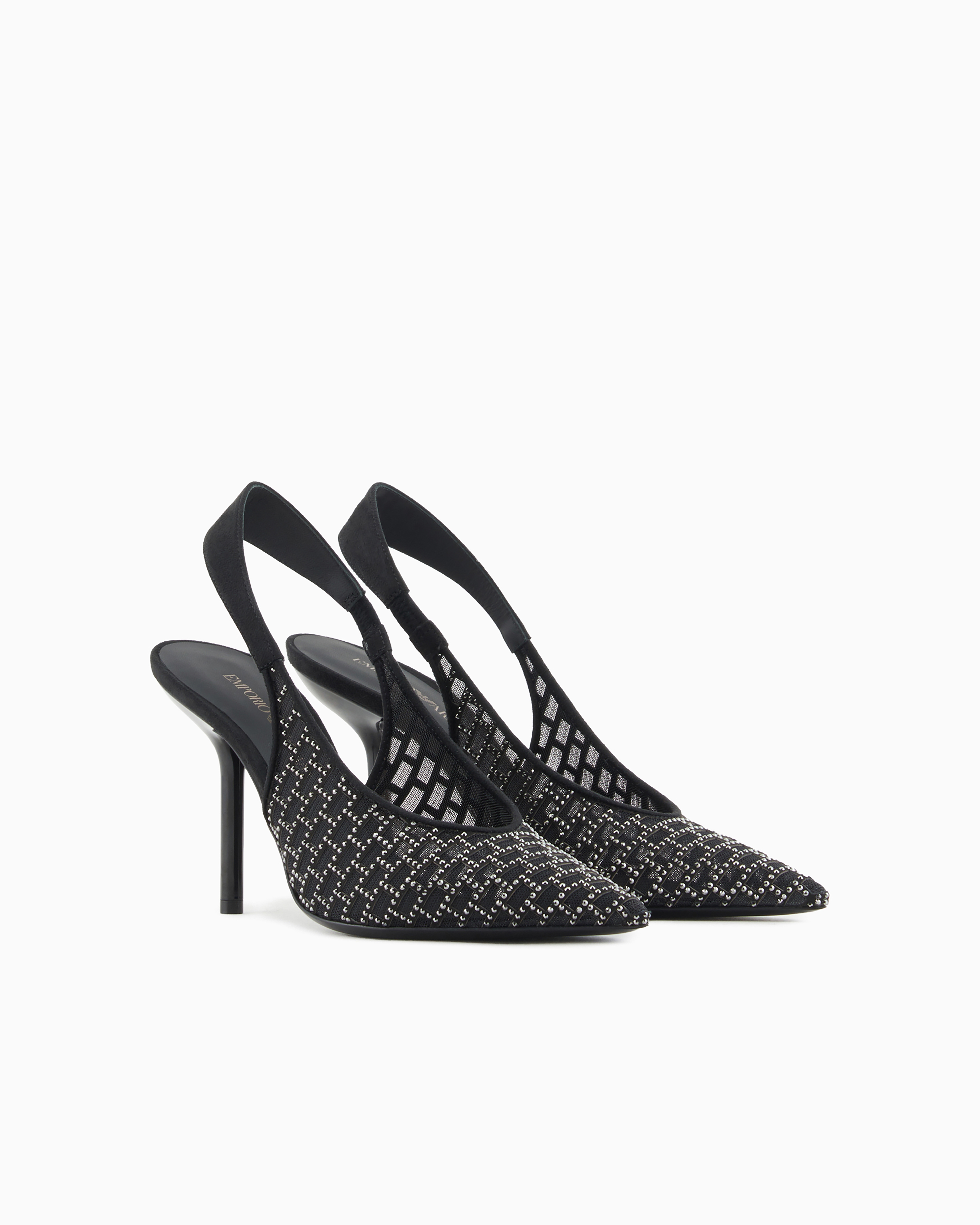 Emporio Armani Official Store Heels In Black