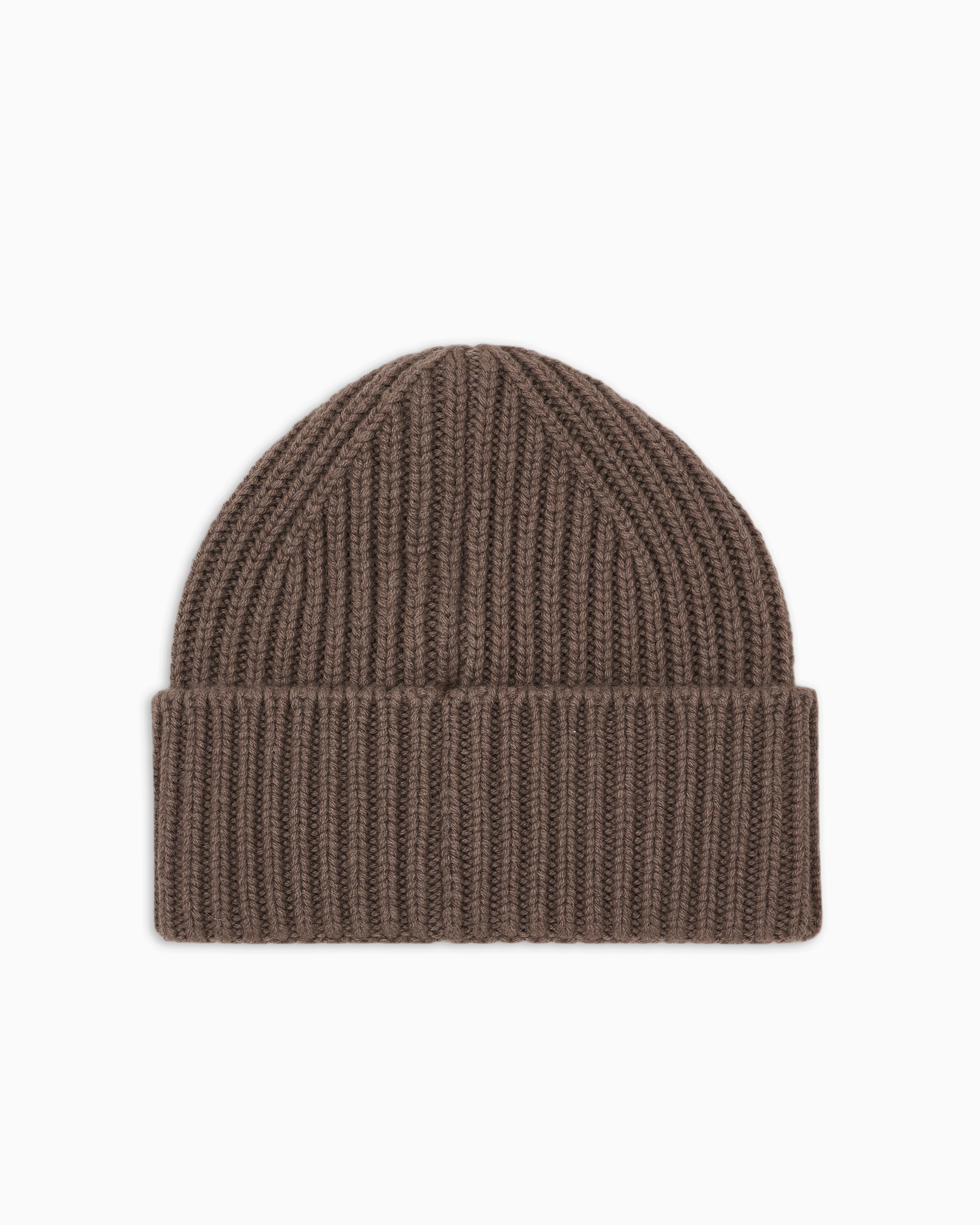 Giorgio Armani Official Store Neve Cashmere Beanie In Dove Grey