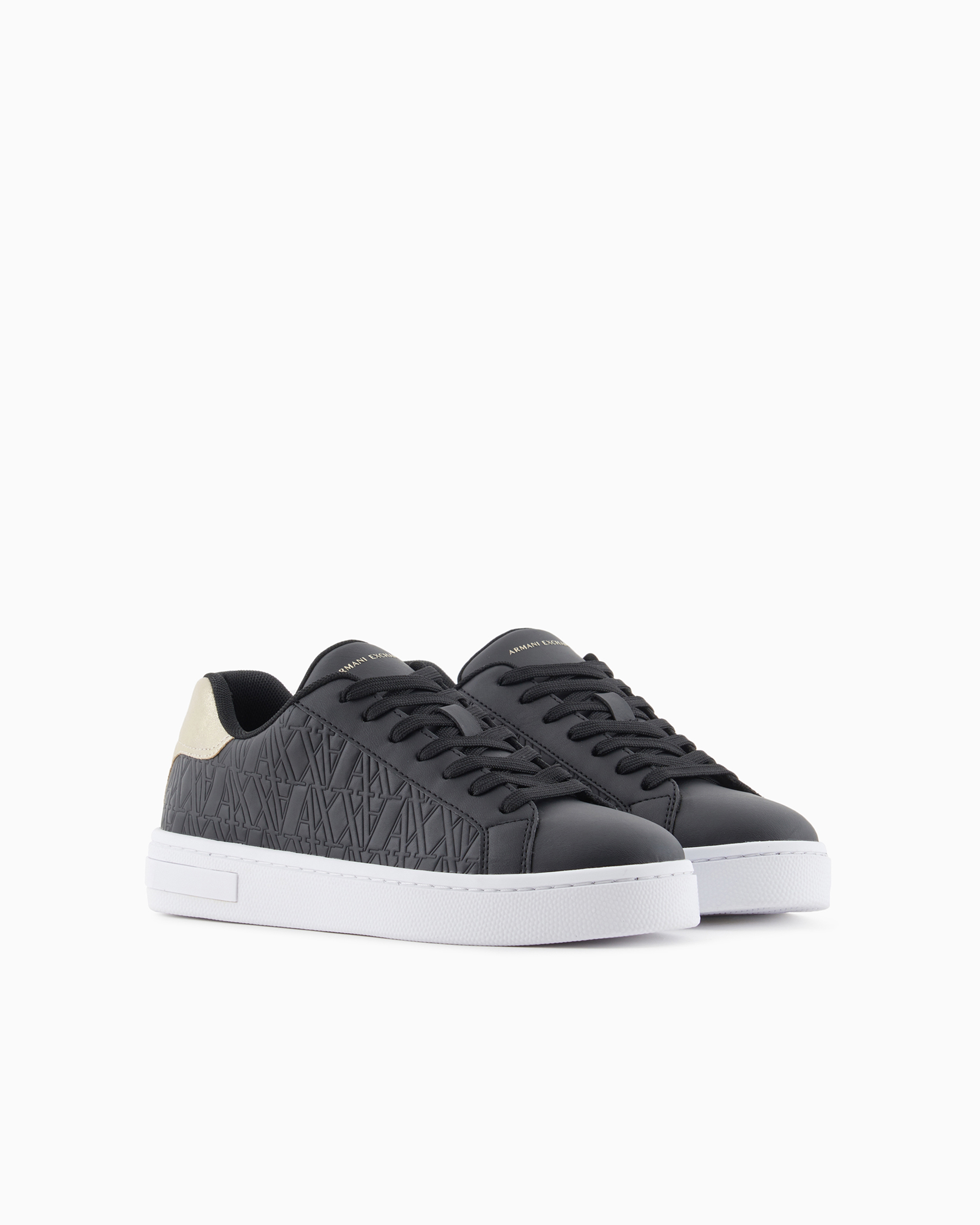 Armani Exchange Official Store Sneakers In Black