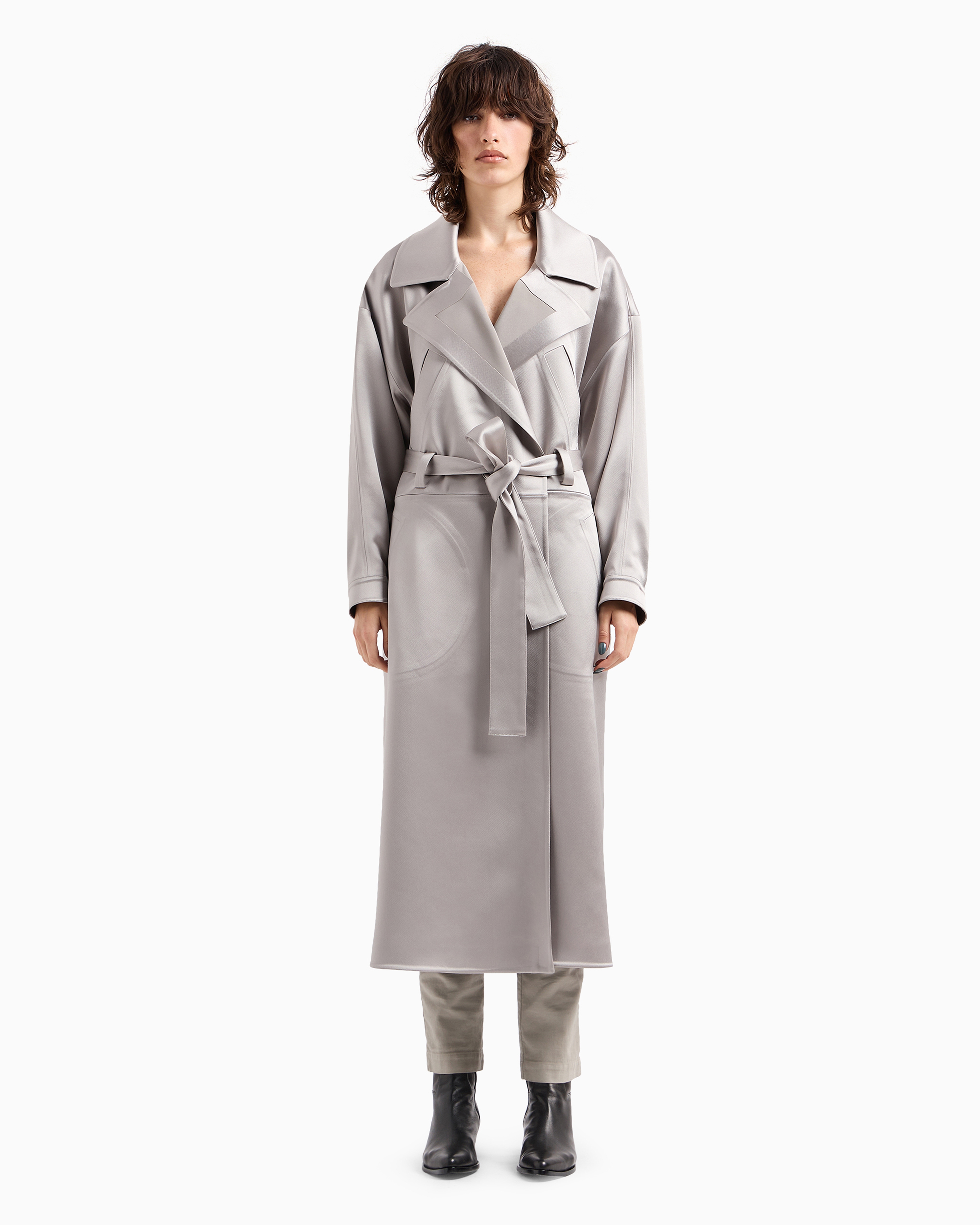 GIORGIOARMANIコート　Da155 GIORGIOARMANIコート Da155 （Giorgio Armani レザー ダブル