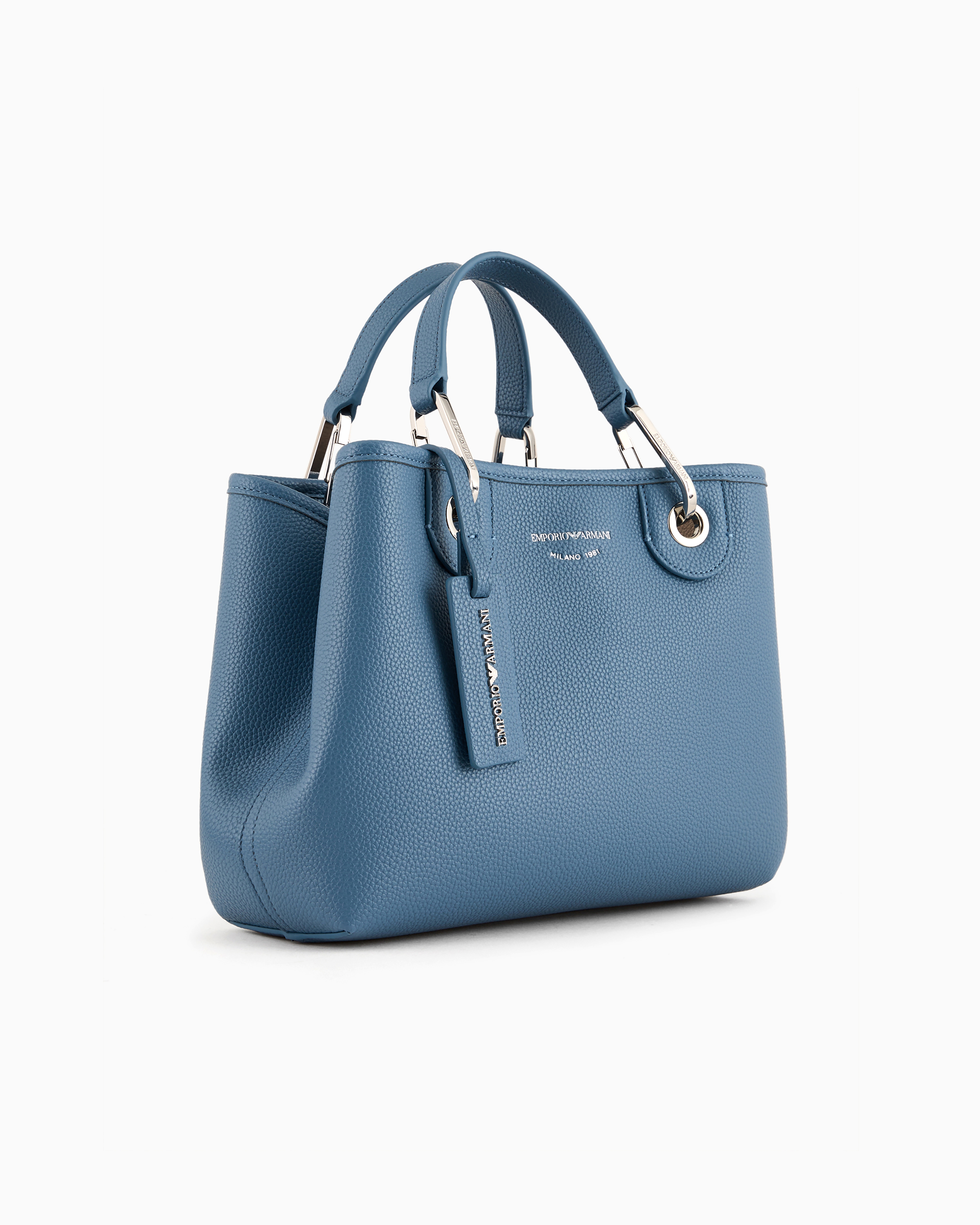 【関税込】EMPORIO ARMANI MyEAバッグ ミニ Small MyEA shopper bag with deer print | Emporio Armani