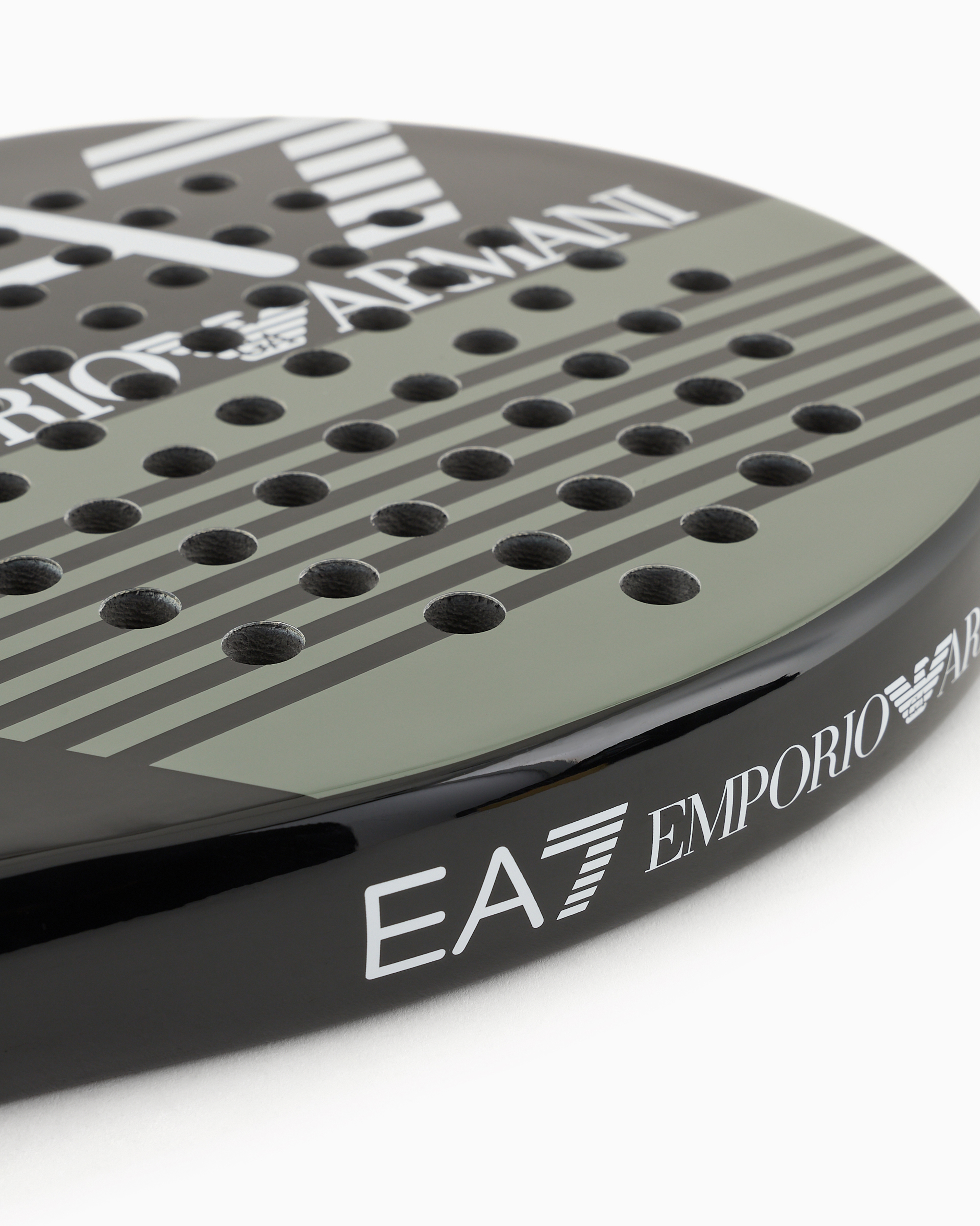 Shop Ea7 Padel Racket With Case In Two-tone