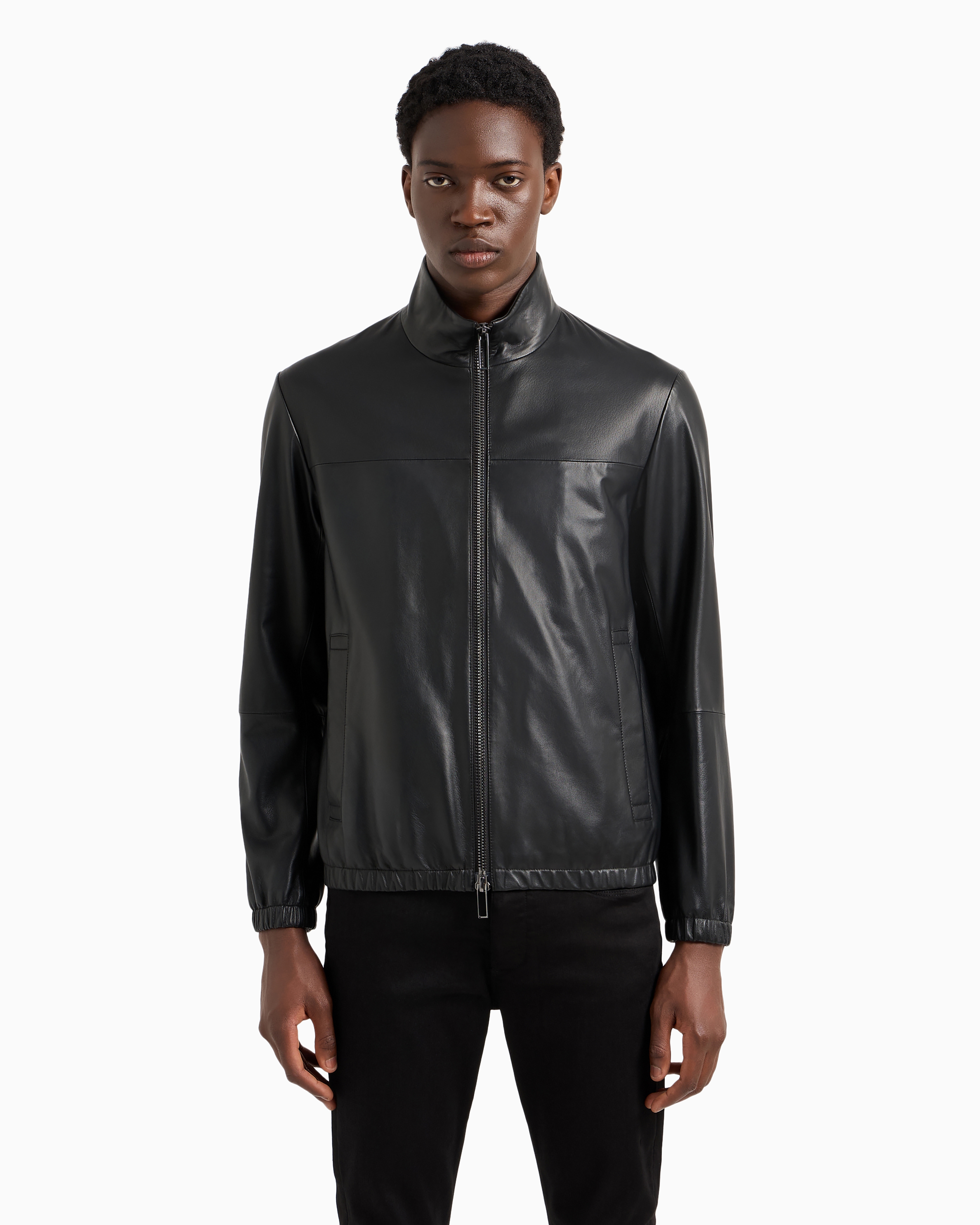 Store Emporio Armani Leather Jacket