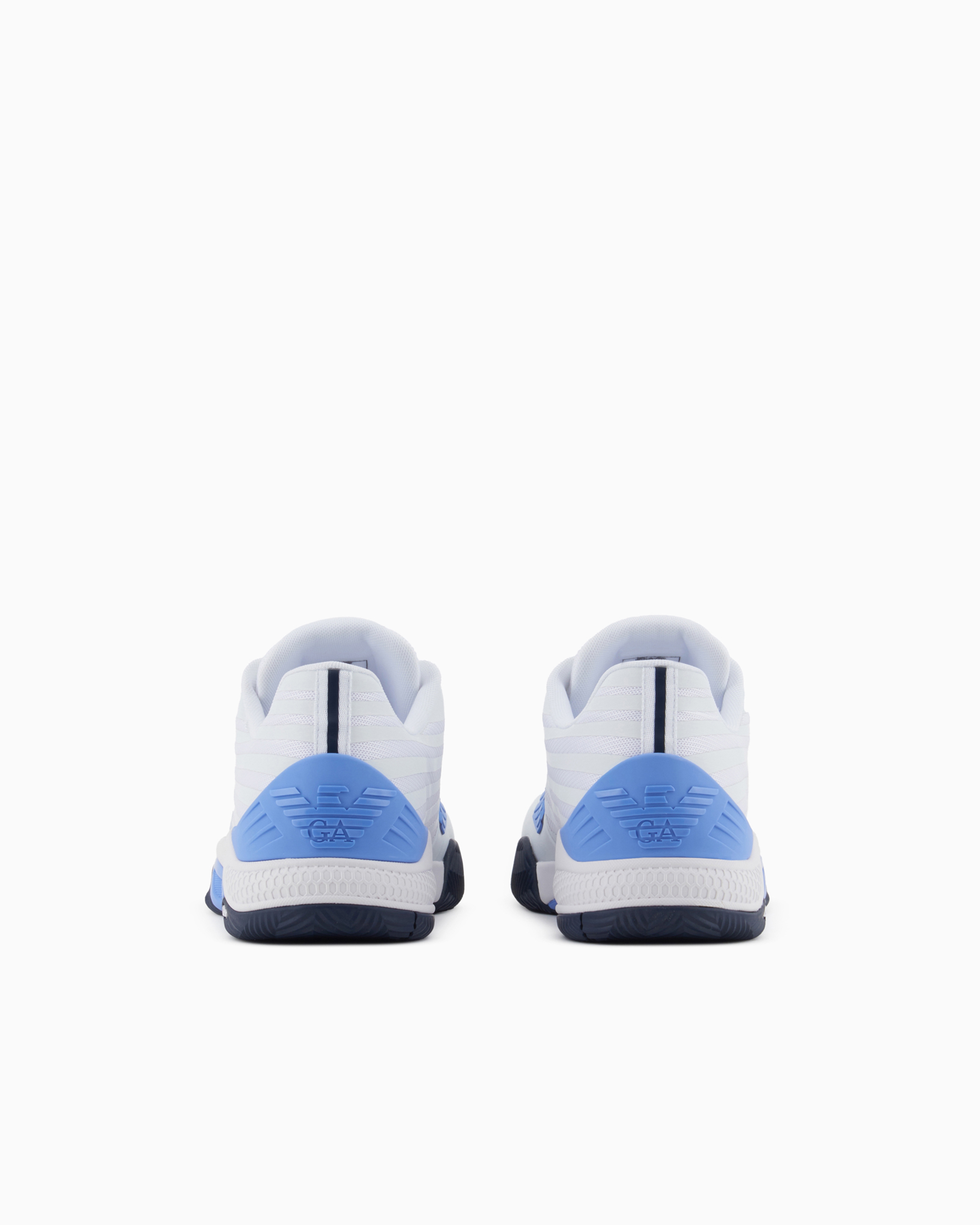 Ea7 Official Store Sneakers Tennis Tech Clay In Bleu Ciel