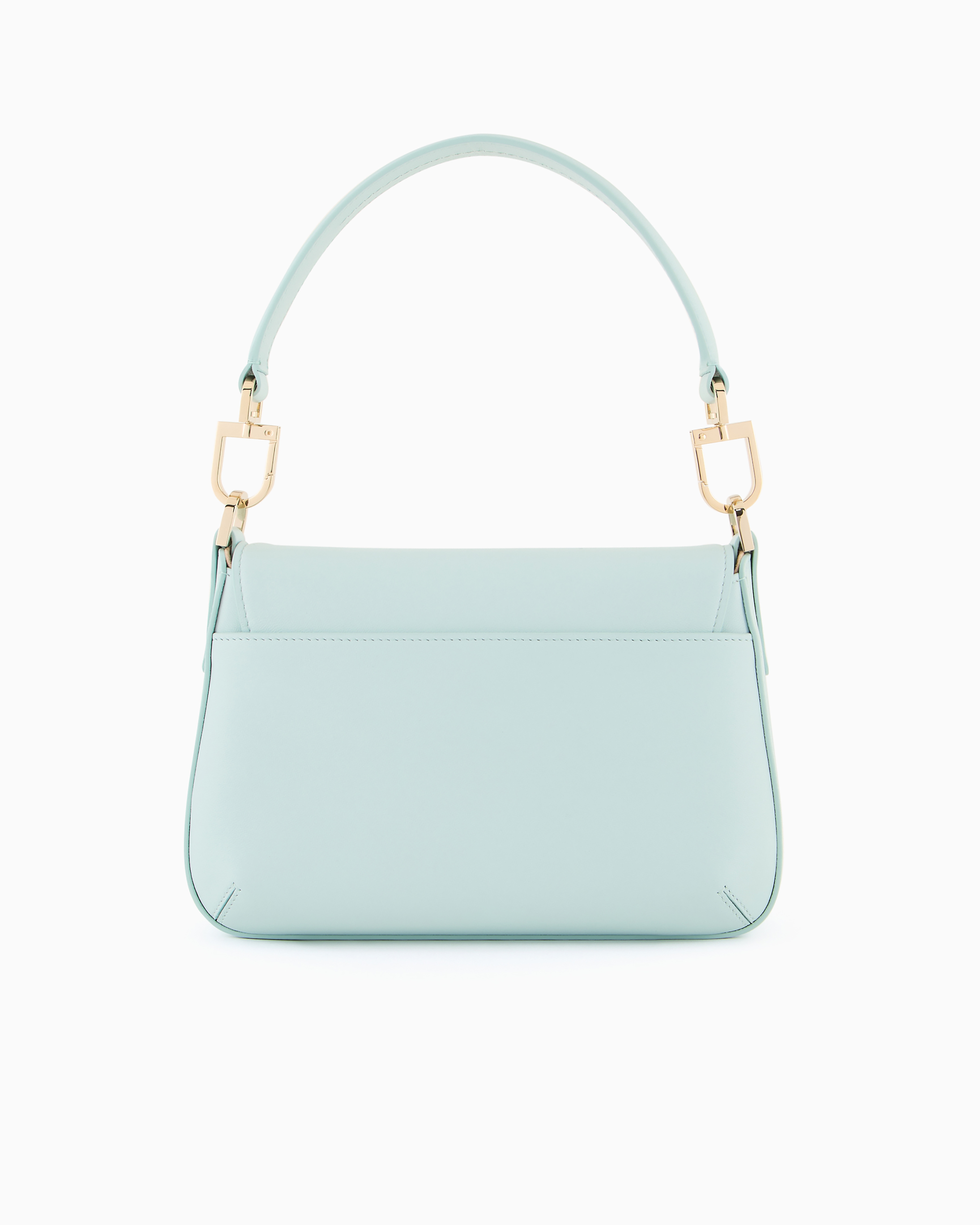Giorgio Armani Handtasche Mit Logo-stempel In Blue