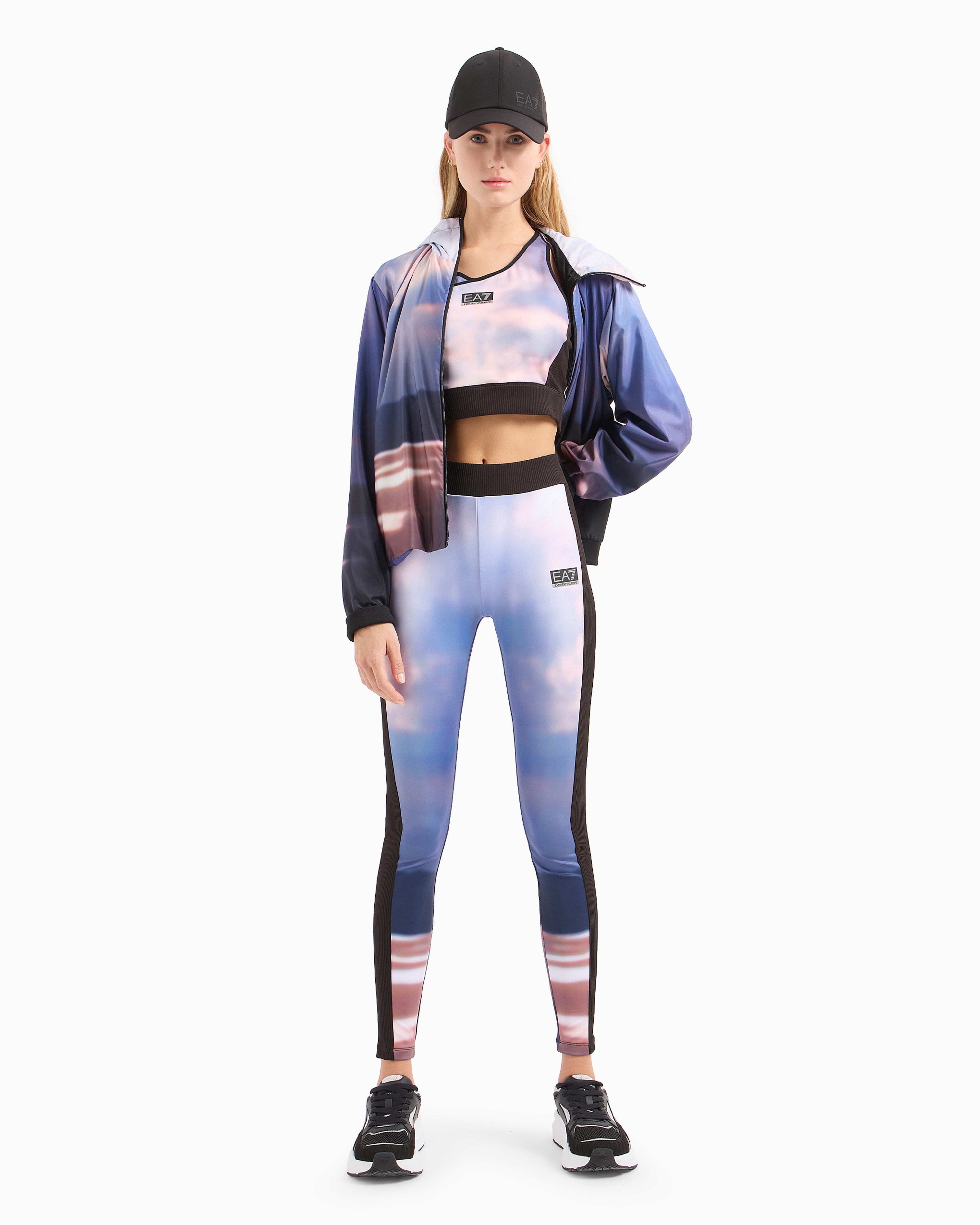 Ea7 Ventus 7 Jacket In Pattern