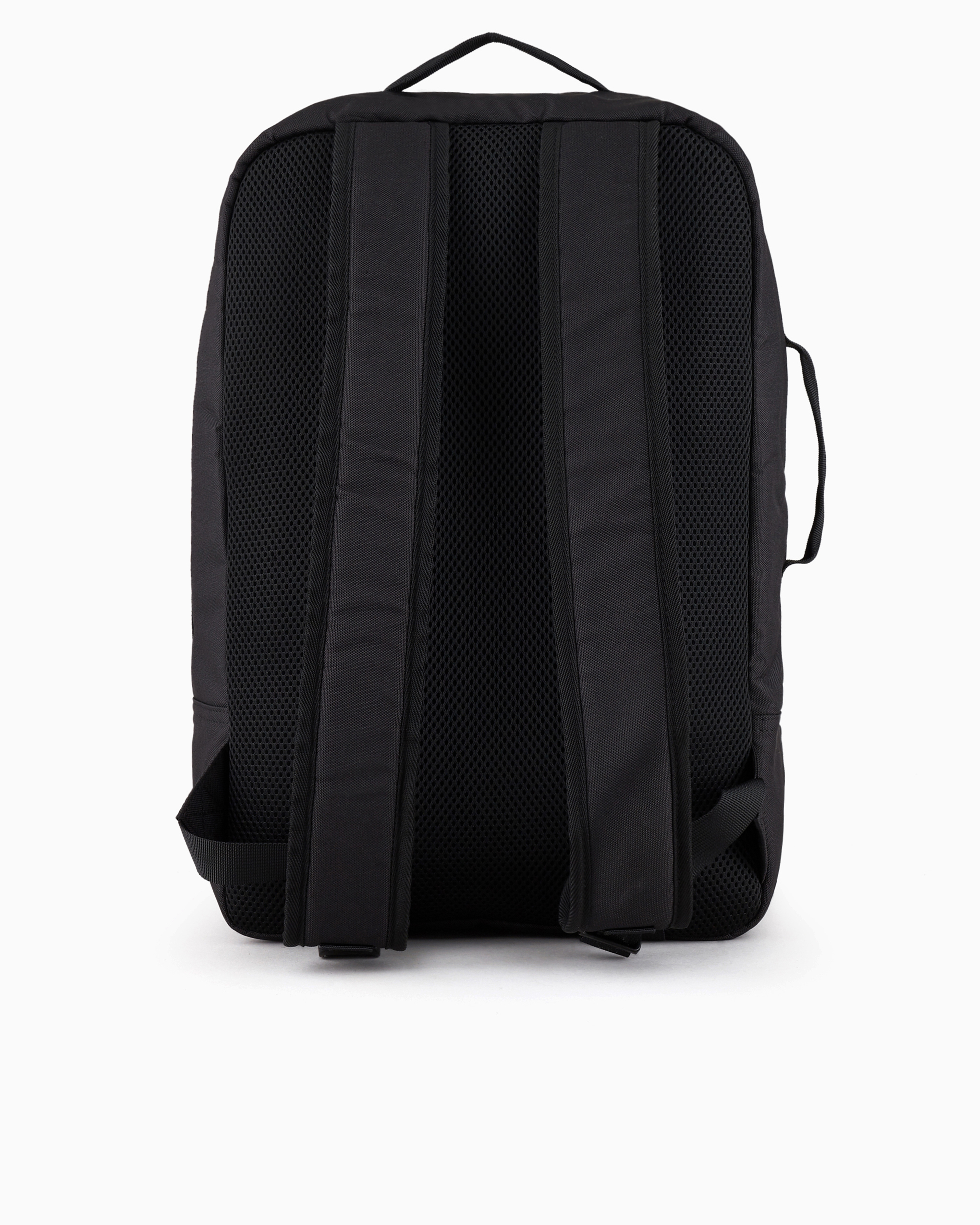 Shop Ea7 Asv Recycled-fabric Train Core Backpack In Black