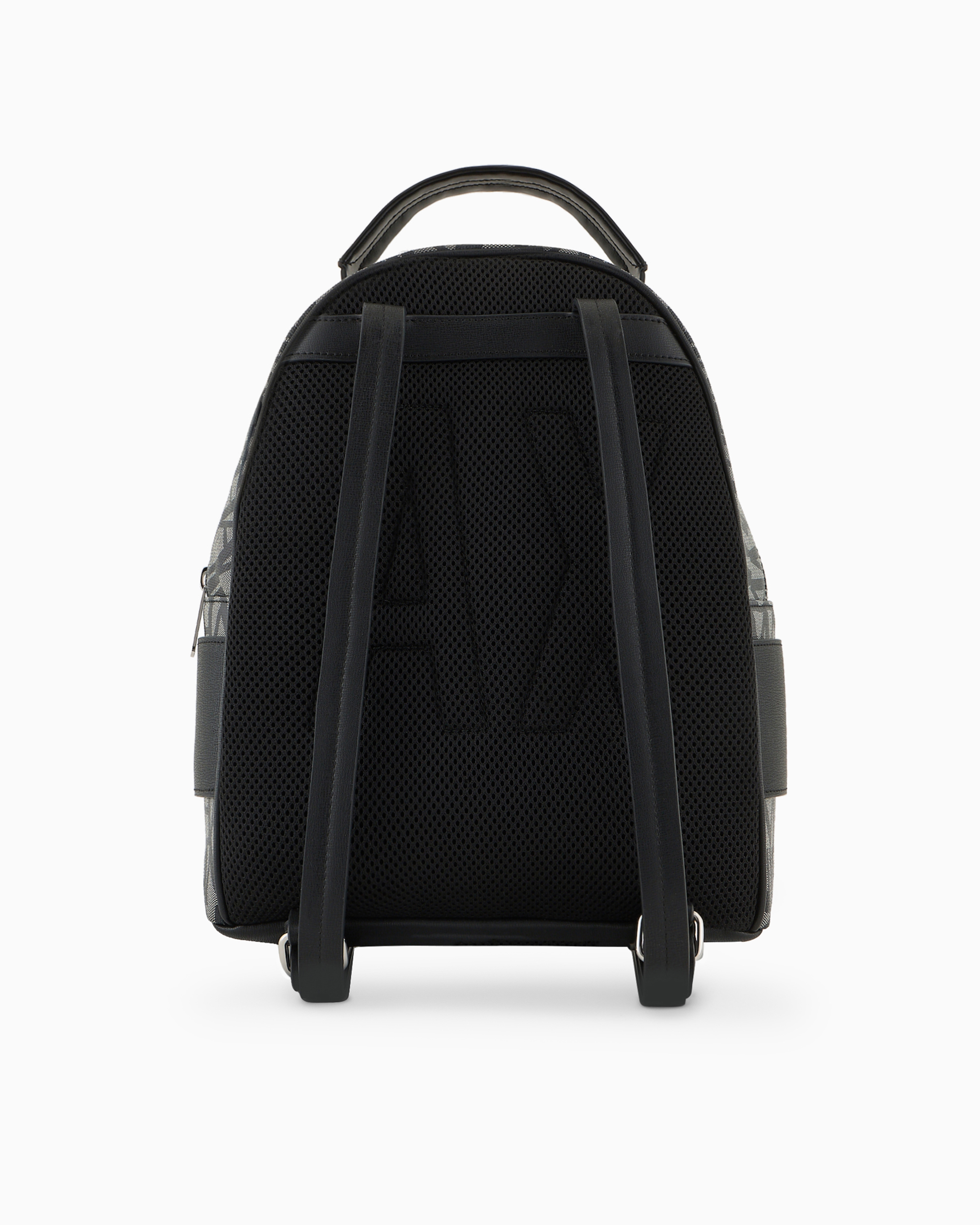 Armani Exchange Official Store Backpacks In Black Logo