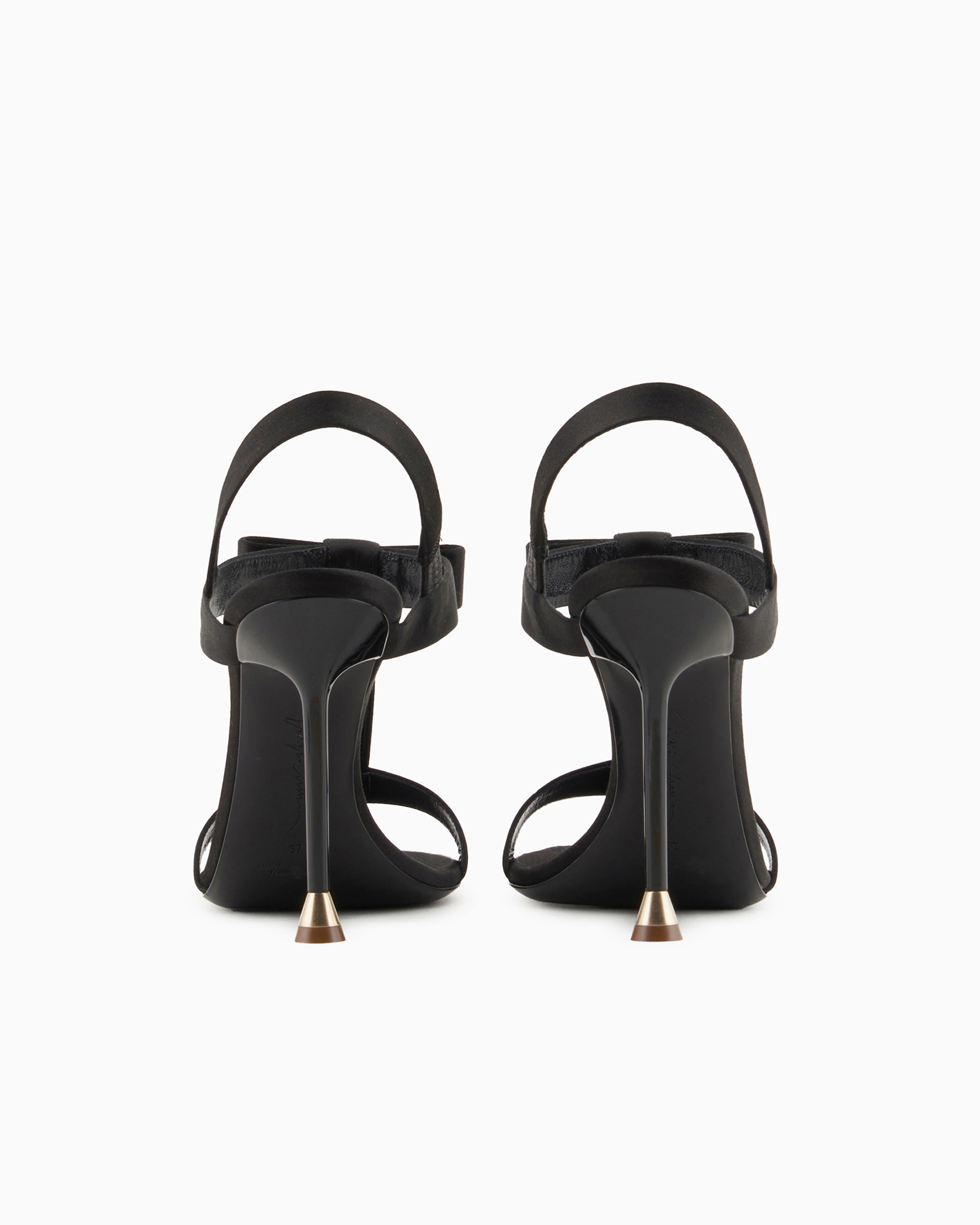 Giorgio Armani Official Store Heels In Black