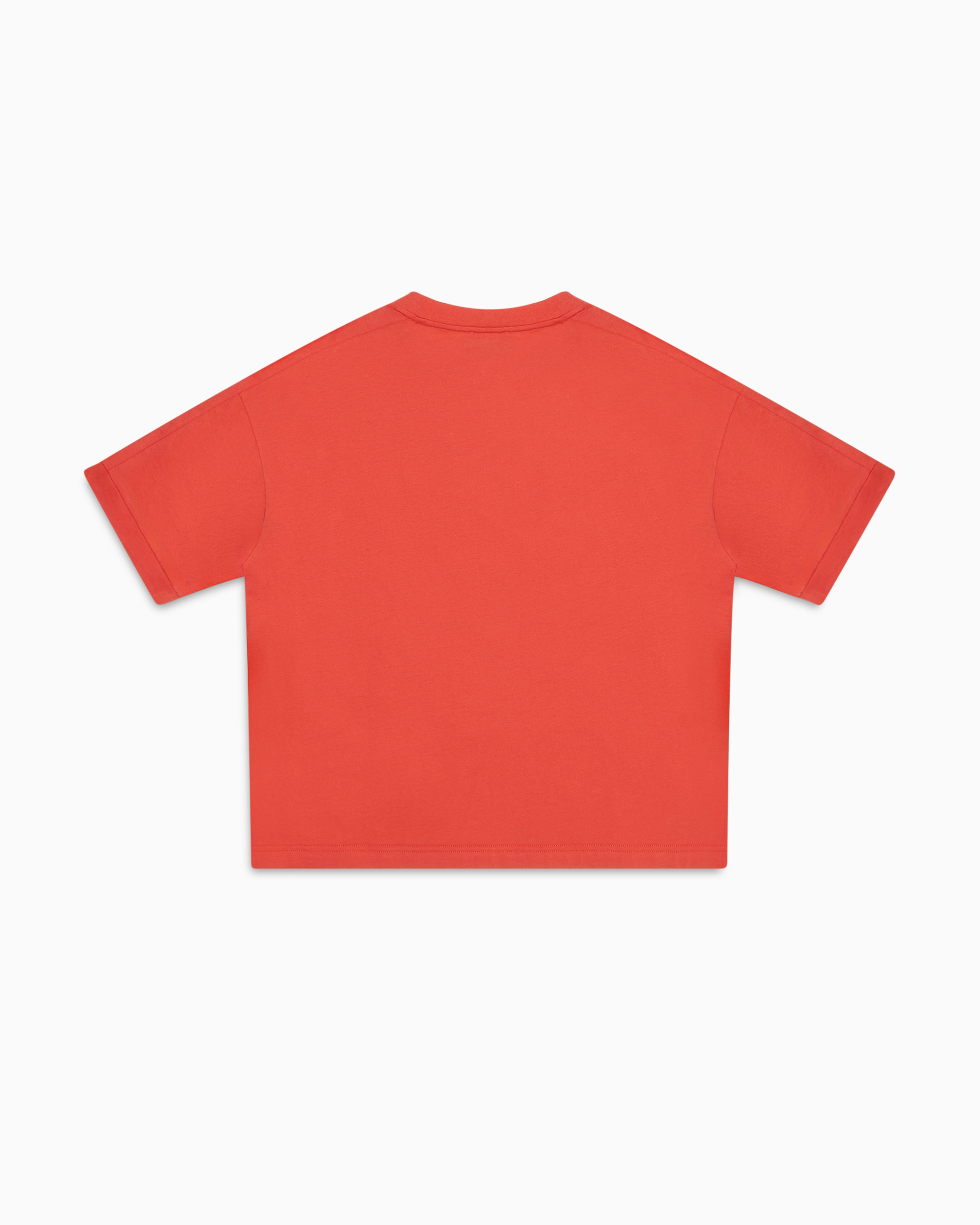 EA7 LOGO SERIES BOY COTTON CREW-NECK T-SHIRT 