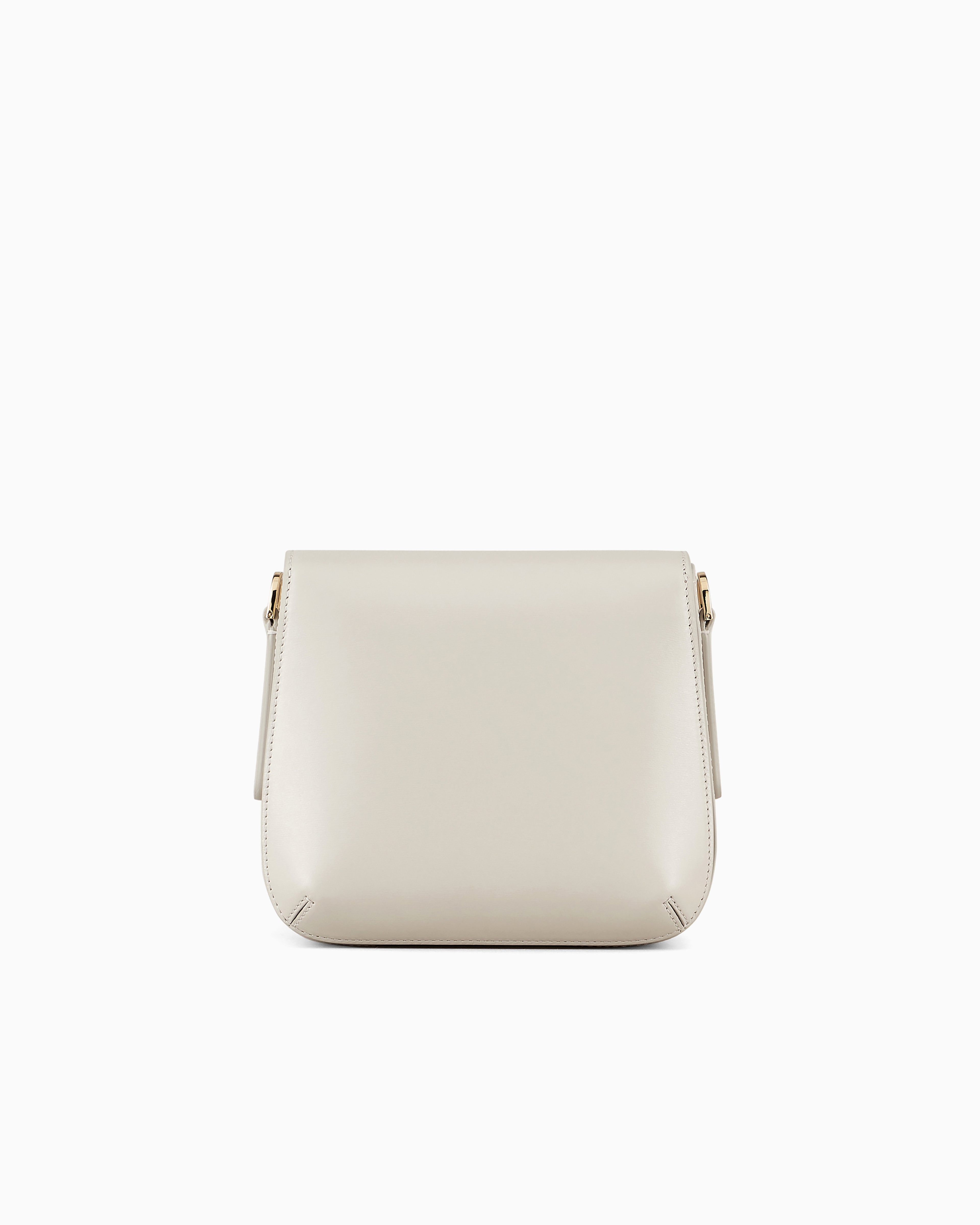 Giorgio Armani Official Store Small Palmellato-leather La Prima Bag In Gray