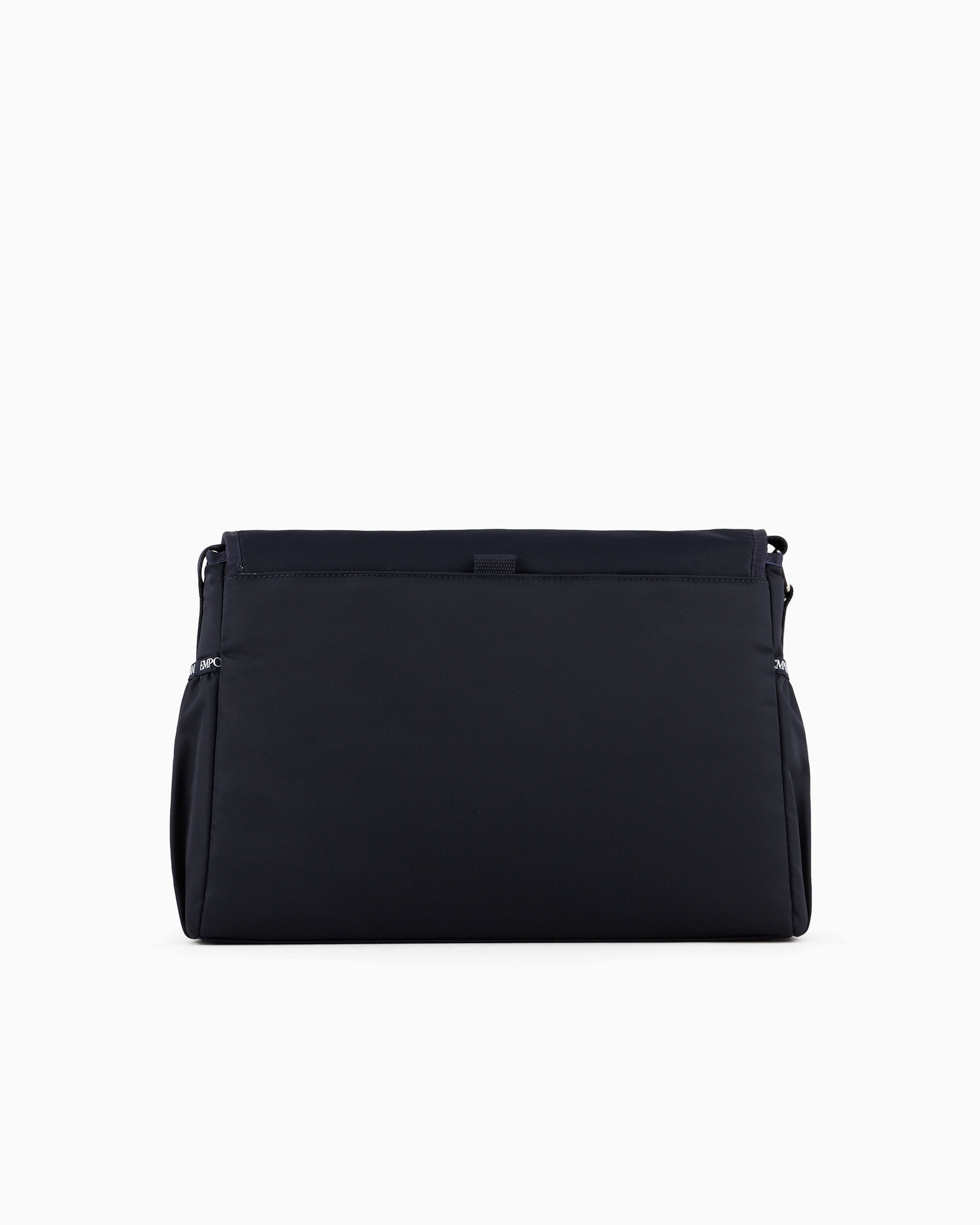 Emporio Armani Mummy Bag Set With Eagle Plate In Navy Blue
