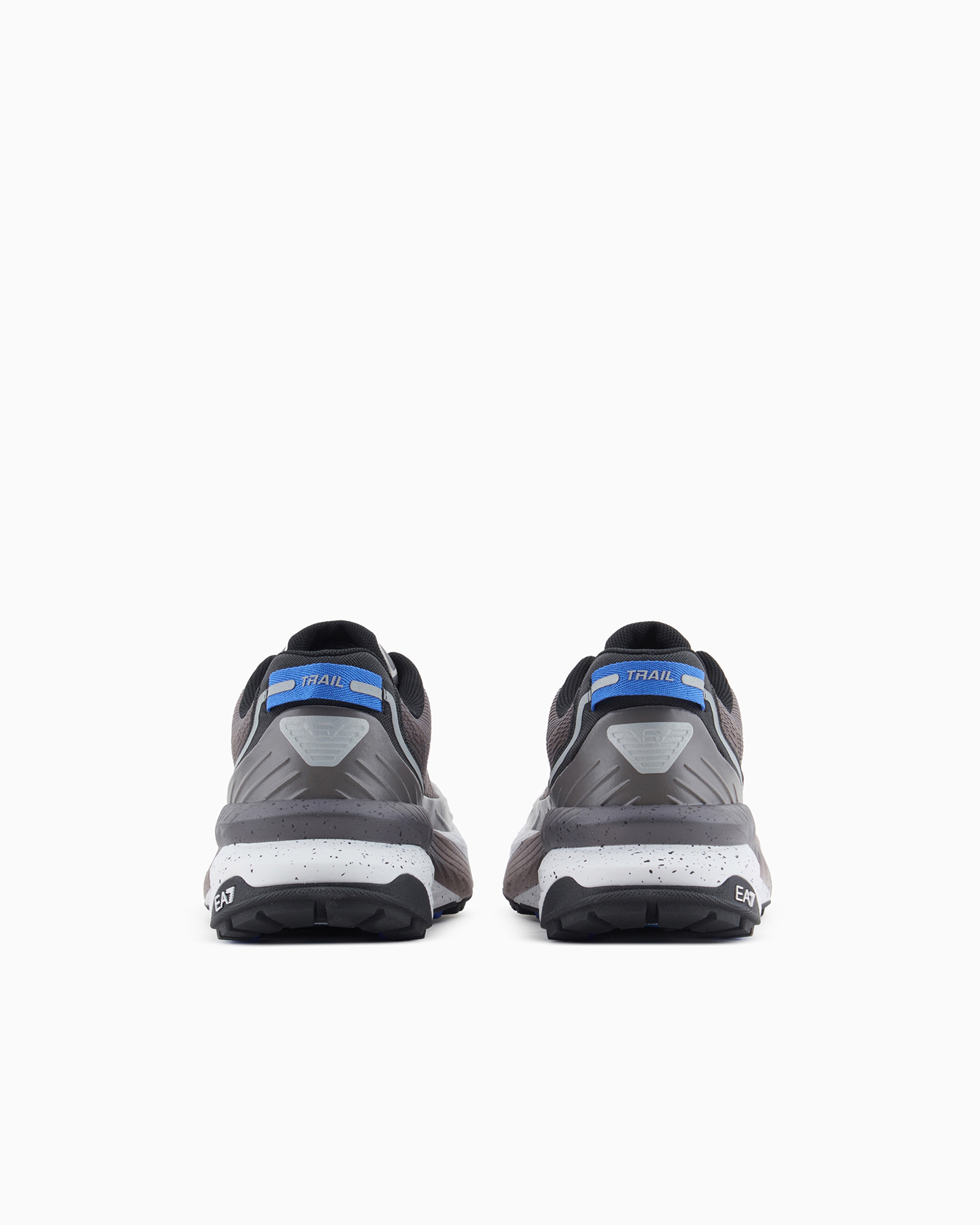 Ea7 Official Store Crusher Distance Sonic Trail Sneaker In Taupe