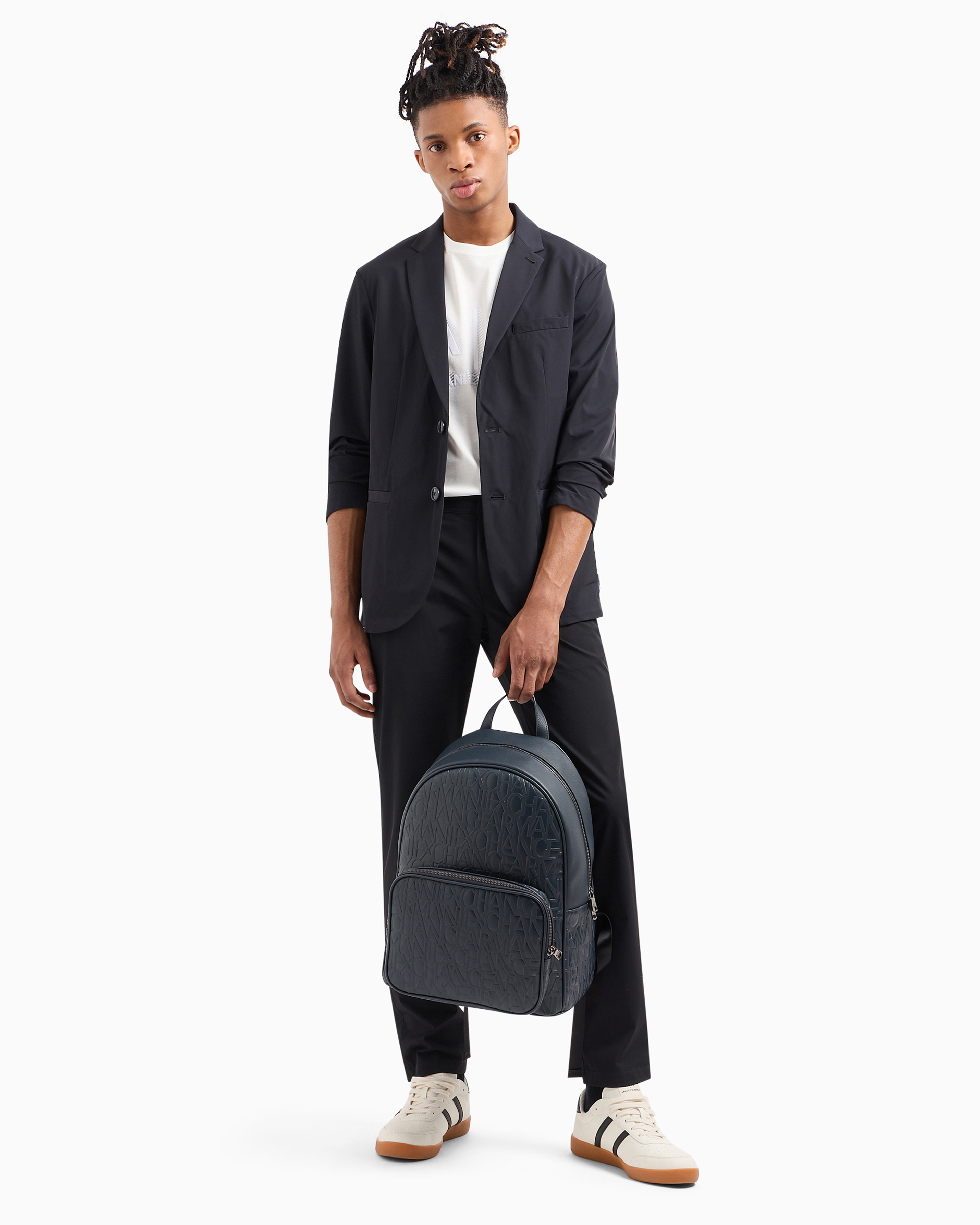 Armani Exchange Official Store Formal Jackets In Navy Blue