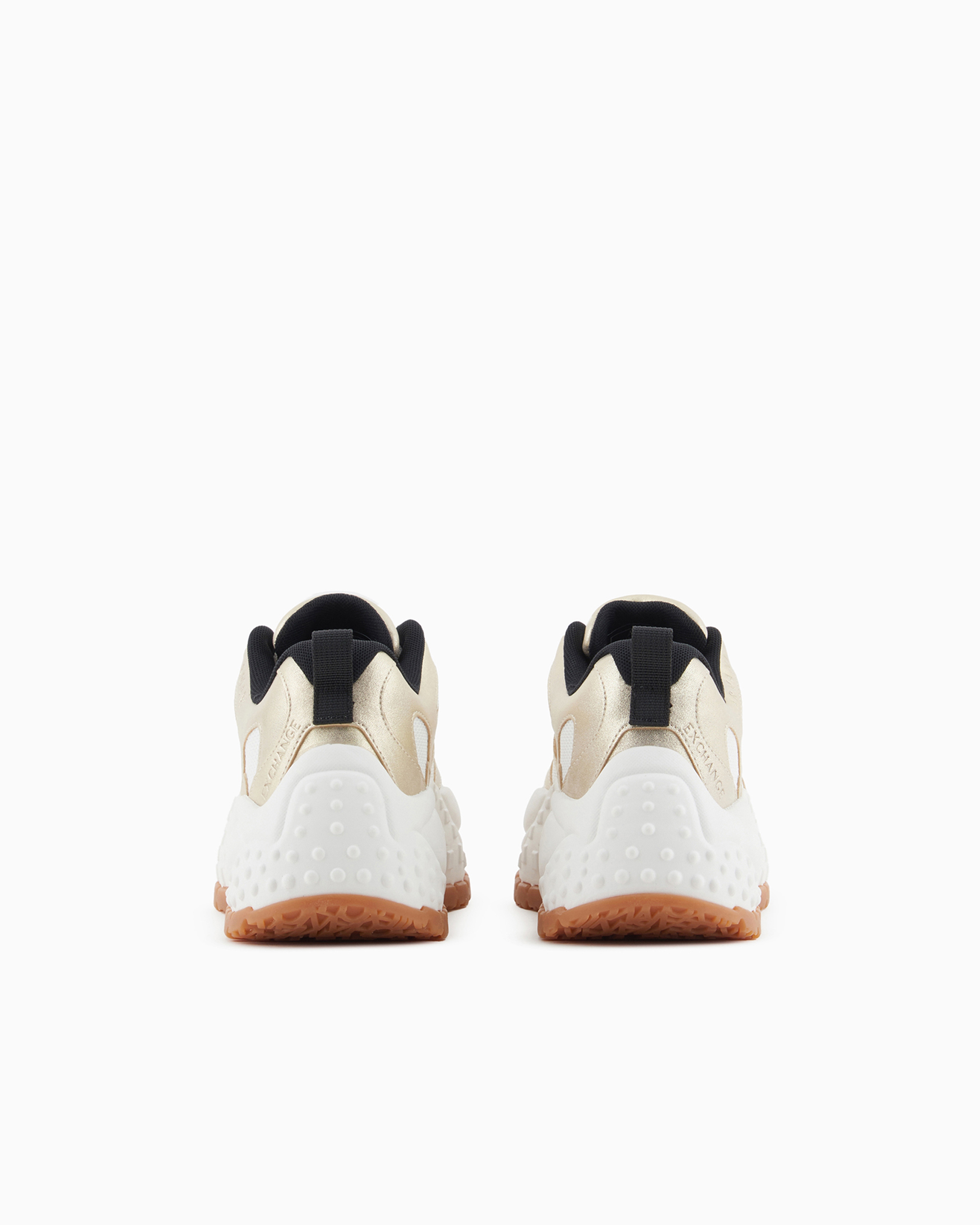 Chunky sneakers with metal details | Armani Exchange