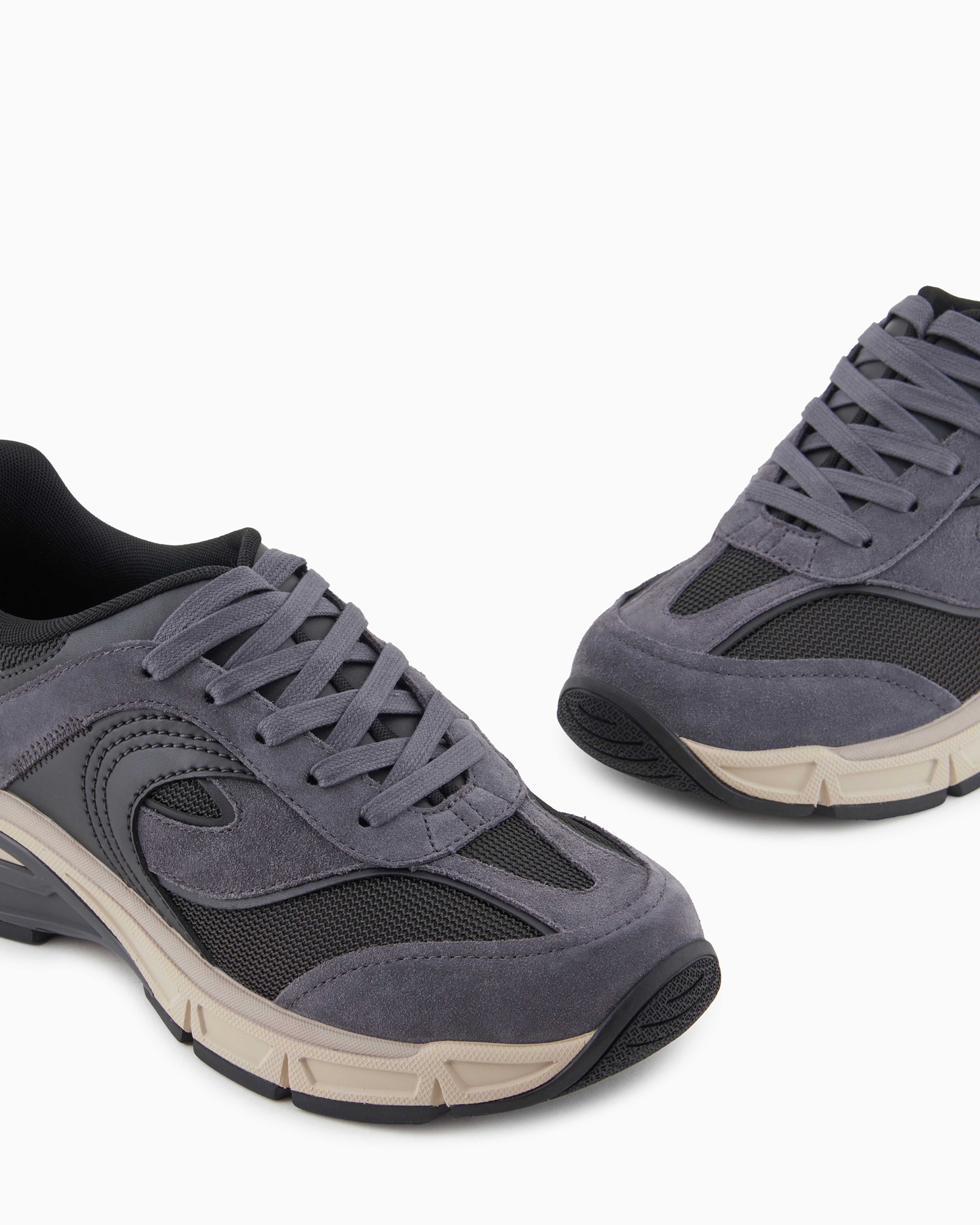 Armani suede shoes discount