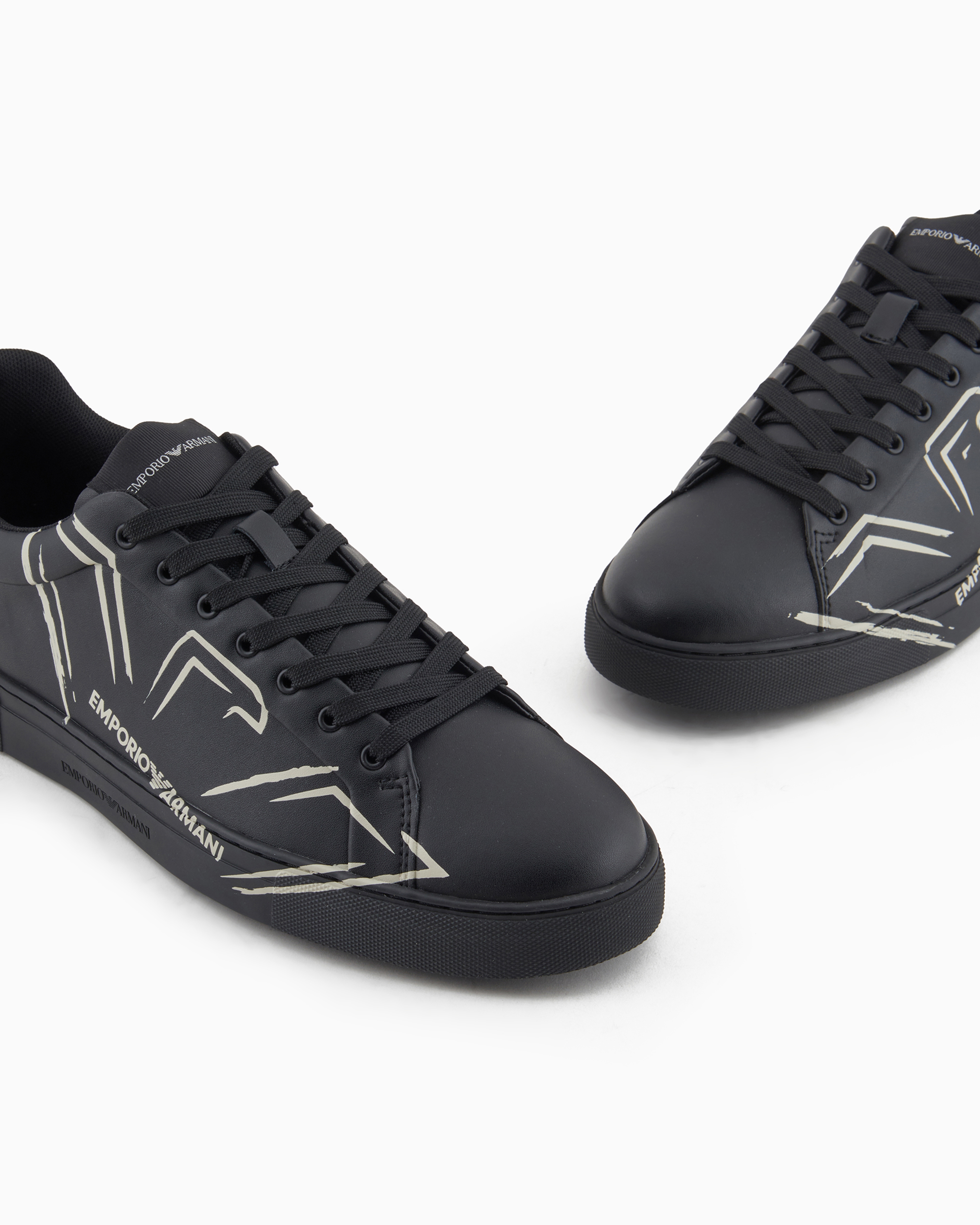 スニーカー EMPORIO ARMANI Men Sneakers X4X633XD40400214 Brown Emporio Armani Sneakers - Brown - Men | X4X633XD40400214
