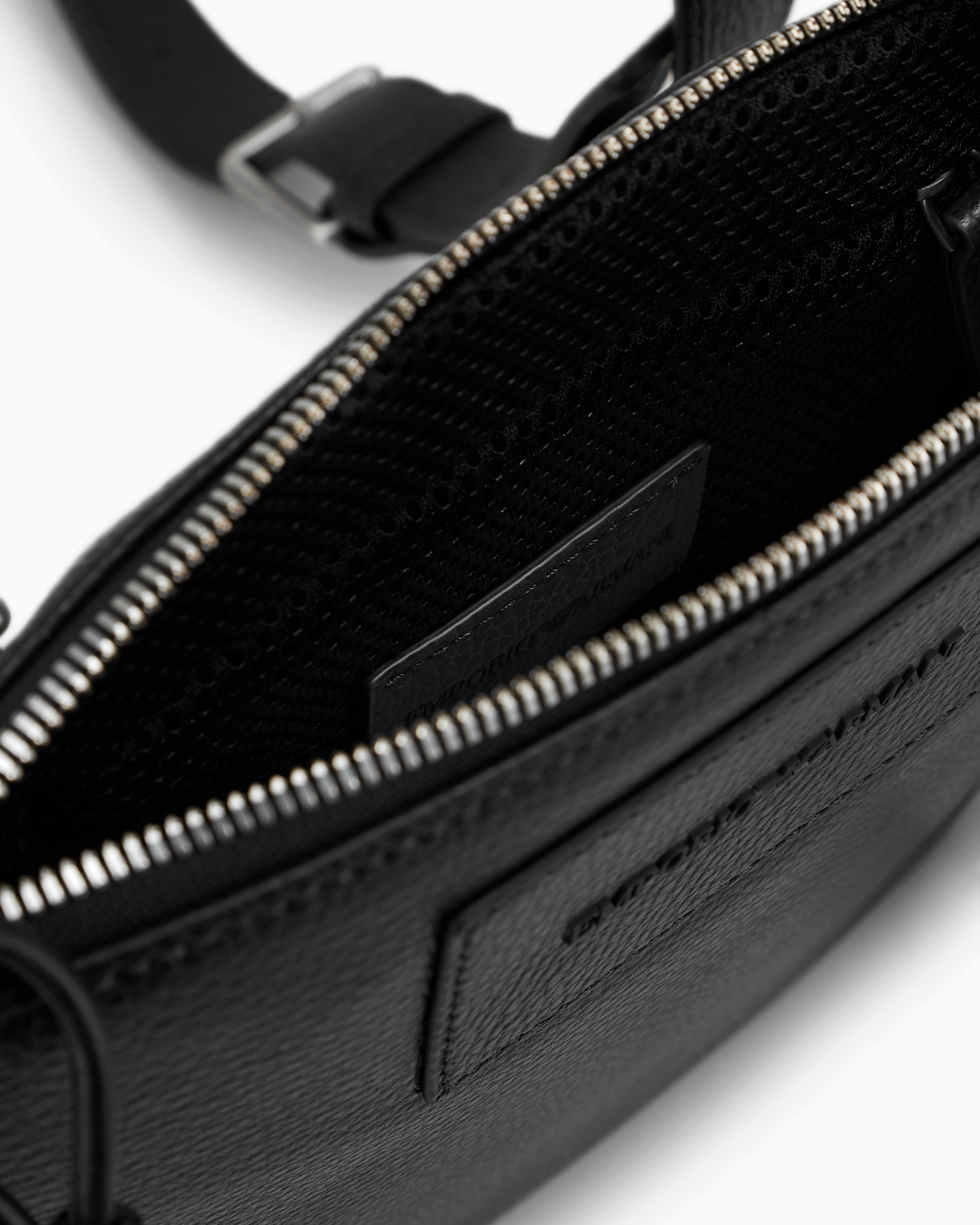 Shop Emporio Armani Crossbody Bags In Black