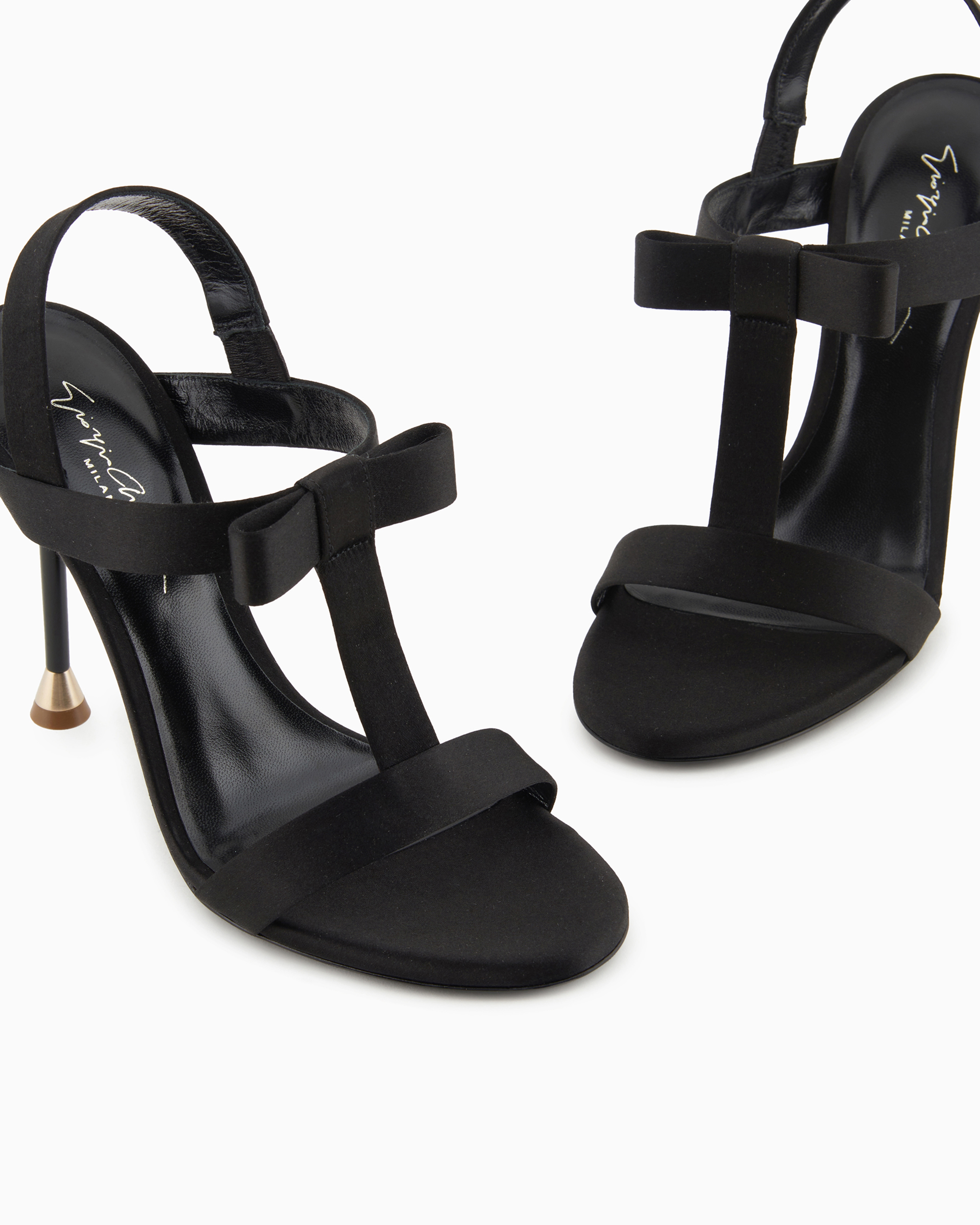 Giorgio Armani Official Store Heels In Black