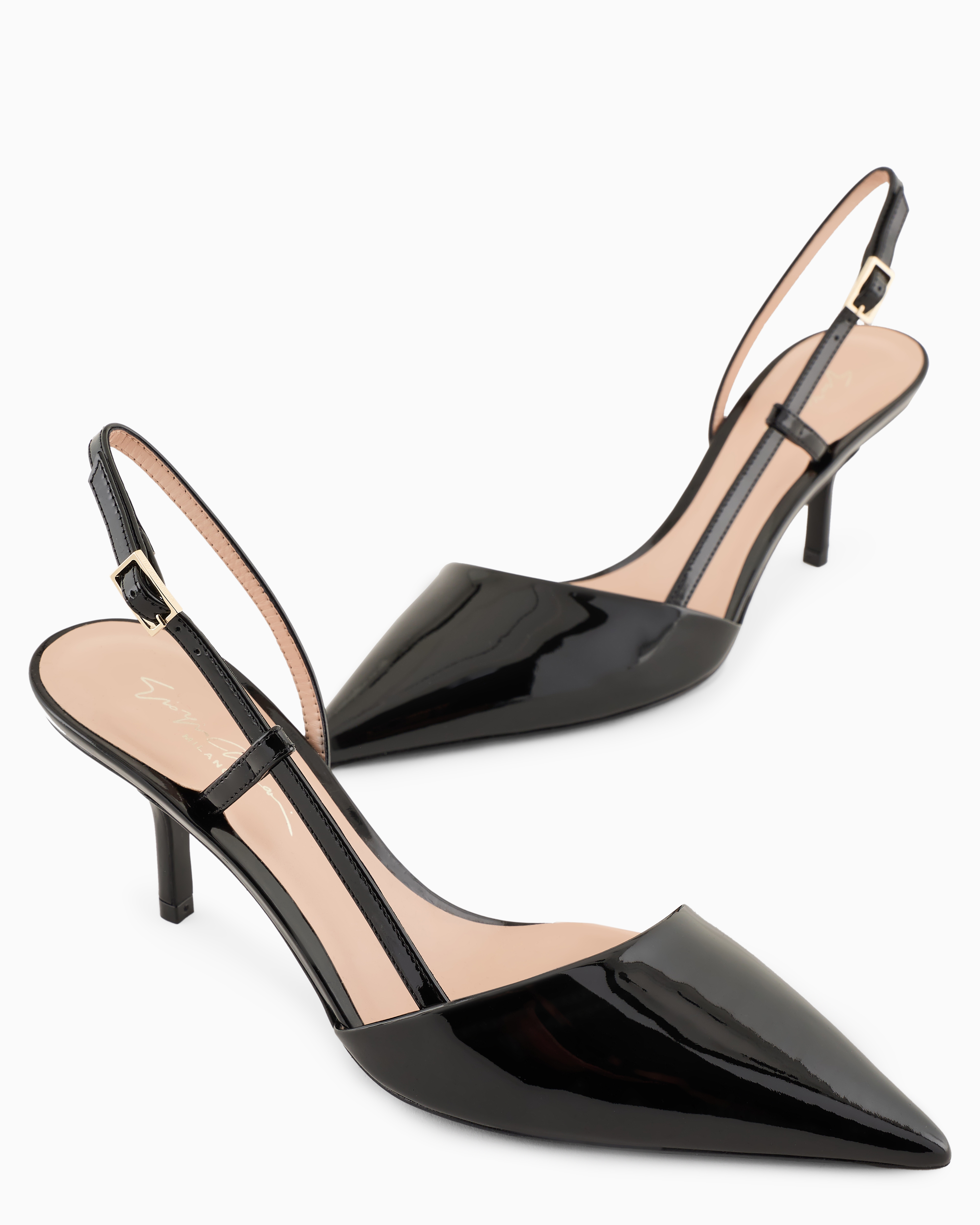 Giorgio Armani Official Store Heels In Black