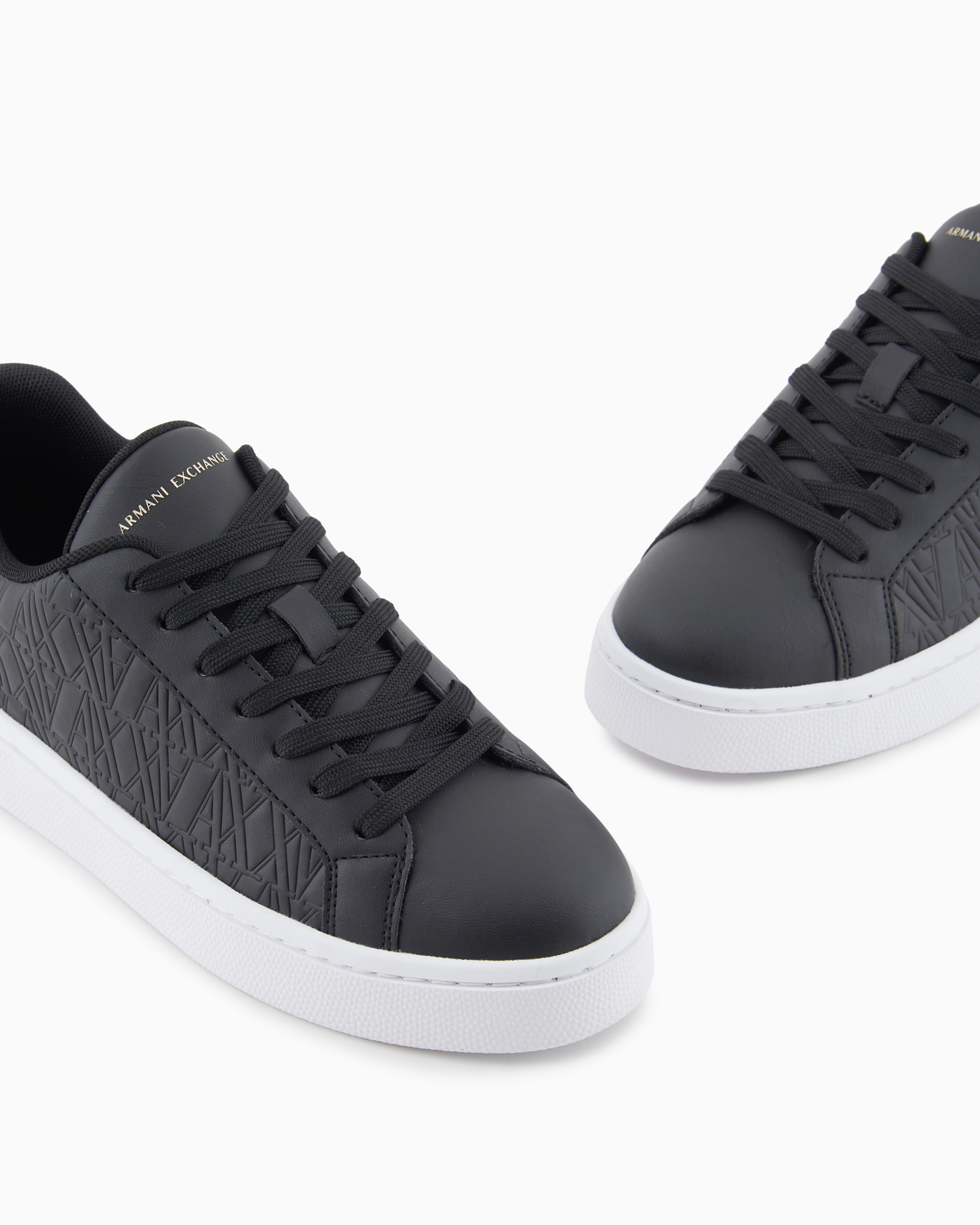 Armani Exchange Official Store Sneakers In Black
