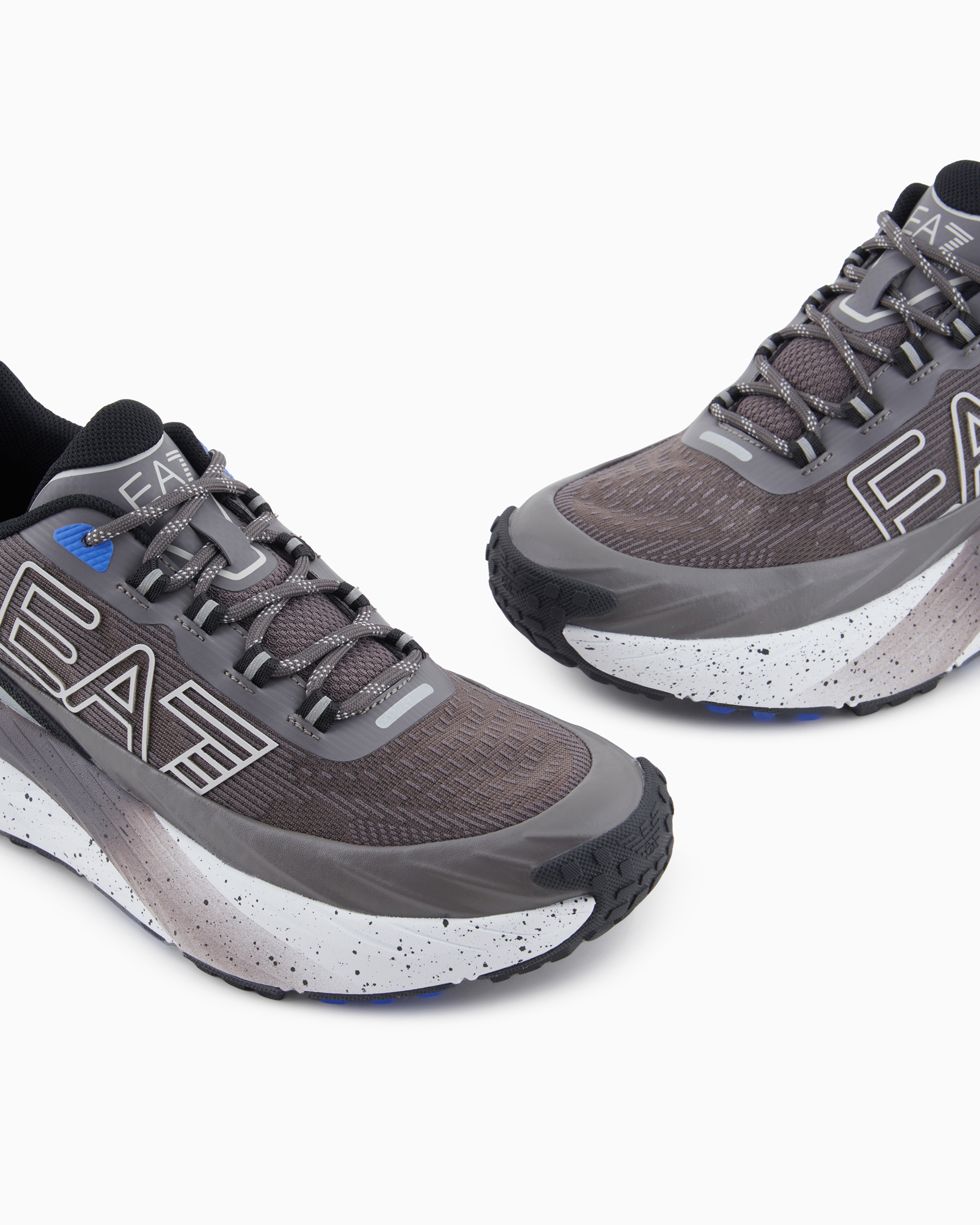 Ea7 Official Store Crusher Distance Sonic Trail Sneaker In Taupe