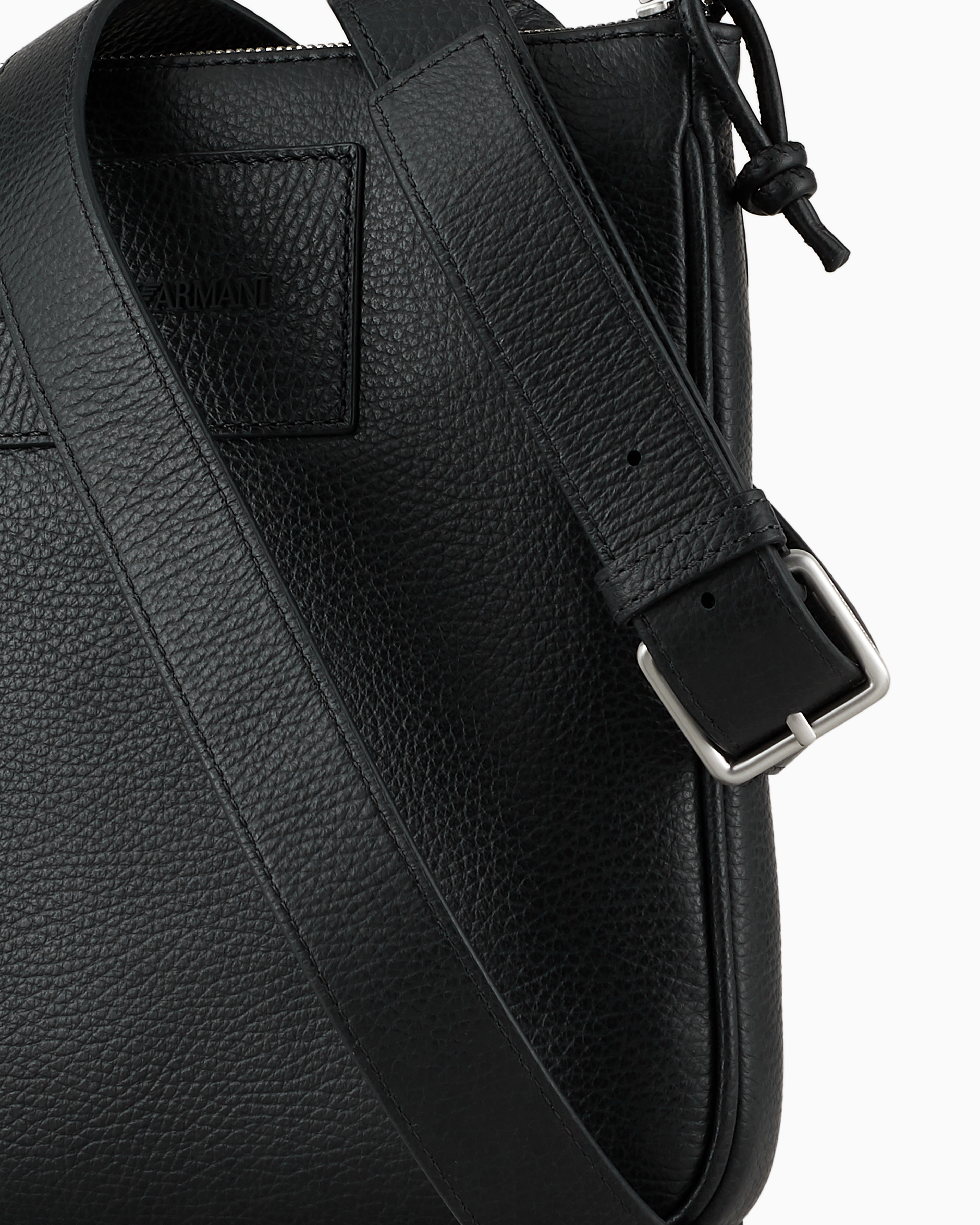 Shop Emporio Armani Crossbody Bags In Black