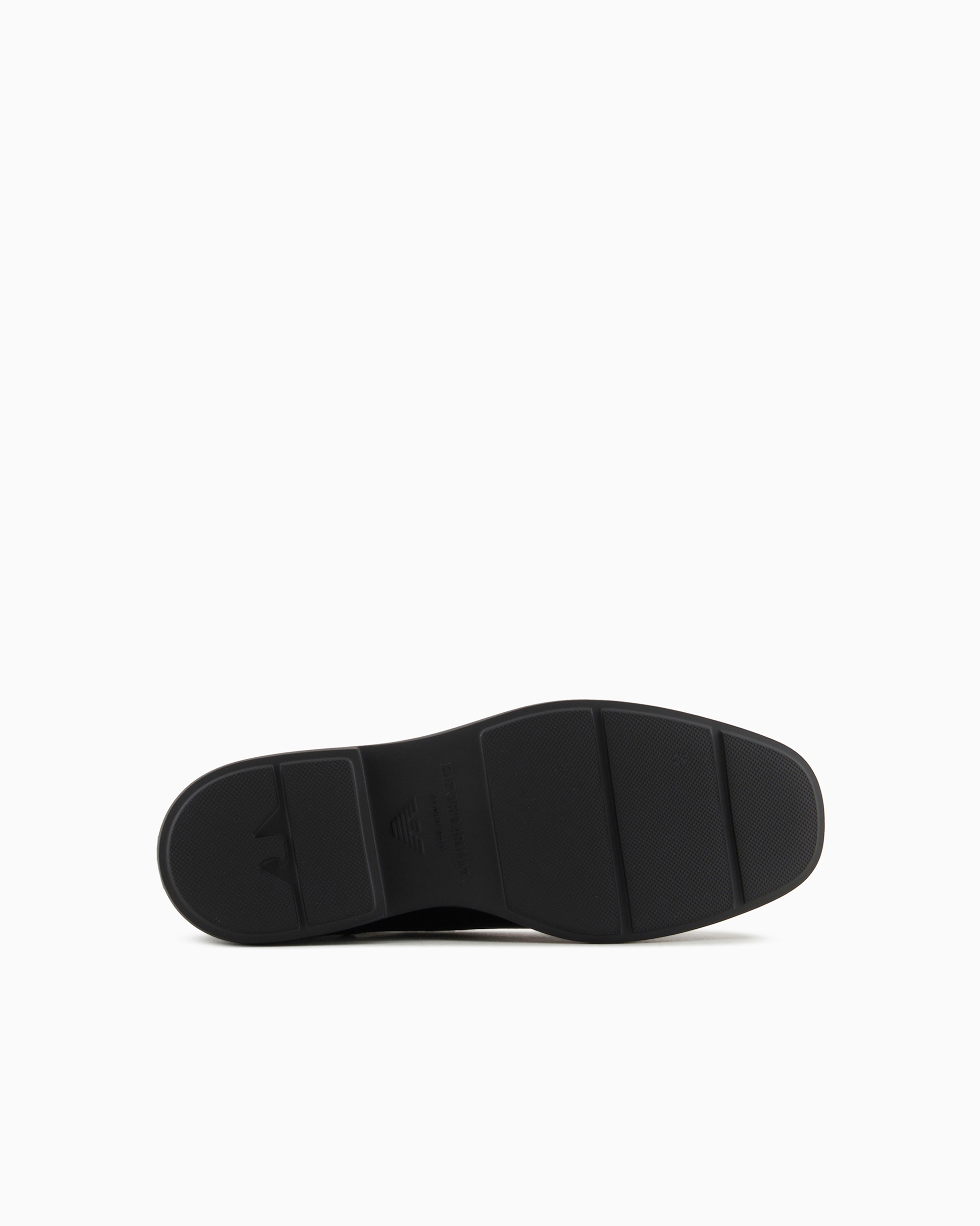 Emporio Armani Official Store Beatles En Cuir Icon In Noir