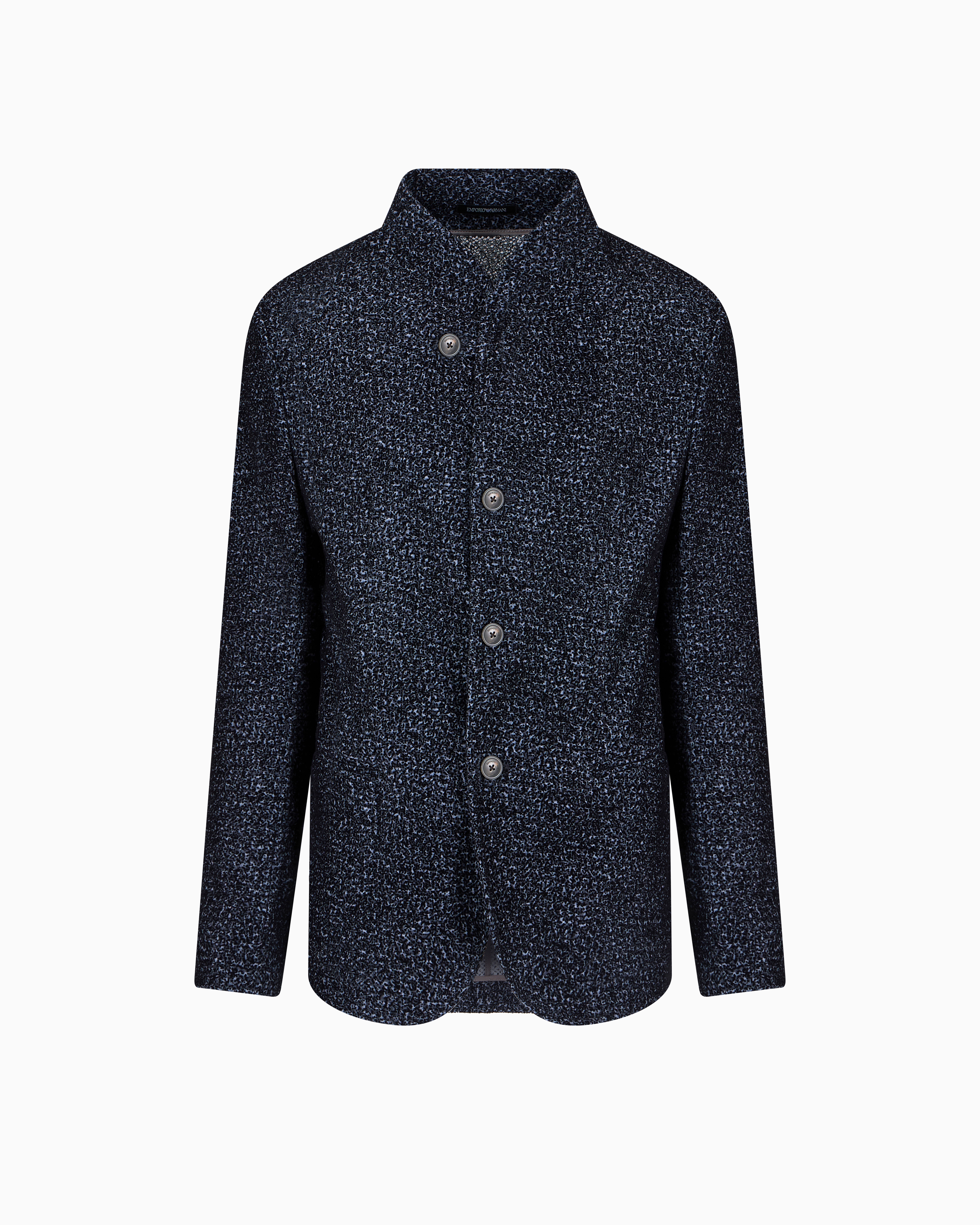 Emporio Armani - Formal Jackets, Man, Grey, Size: