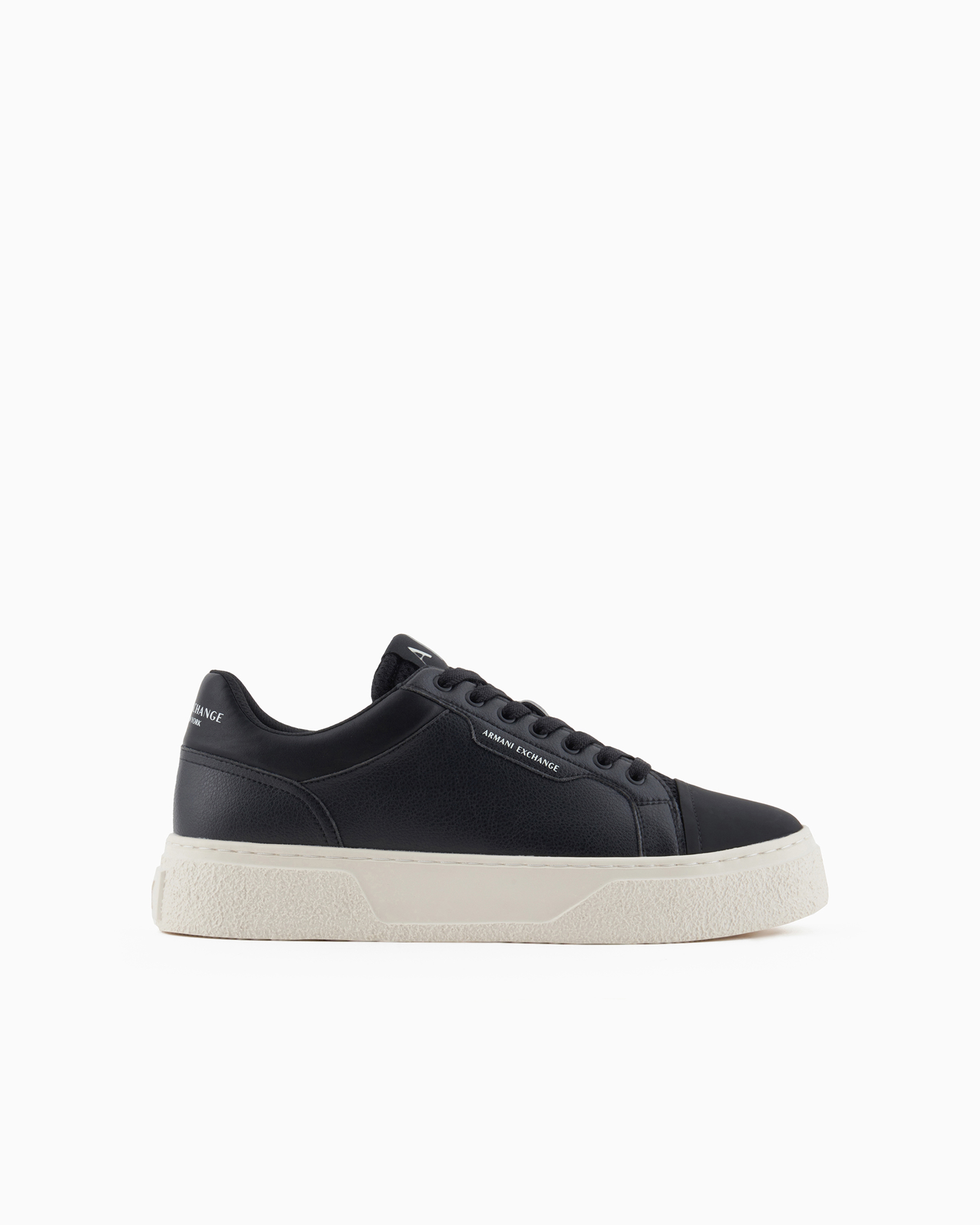 Armani Exchange Official Store Sneakers In Black