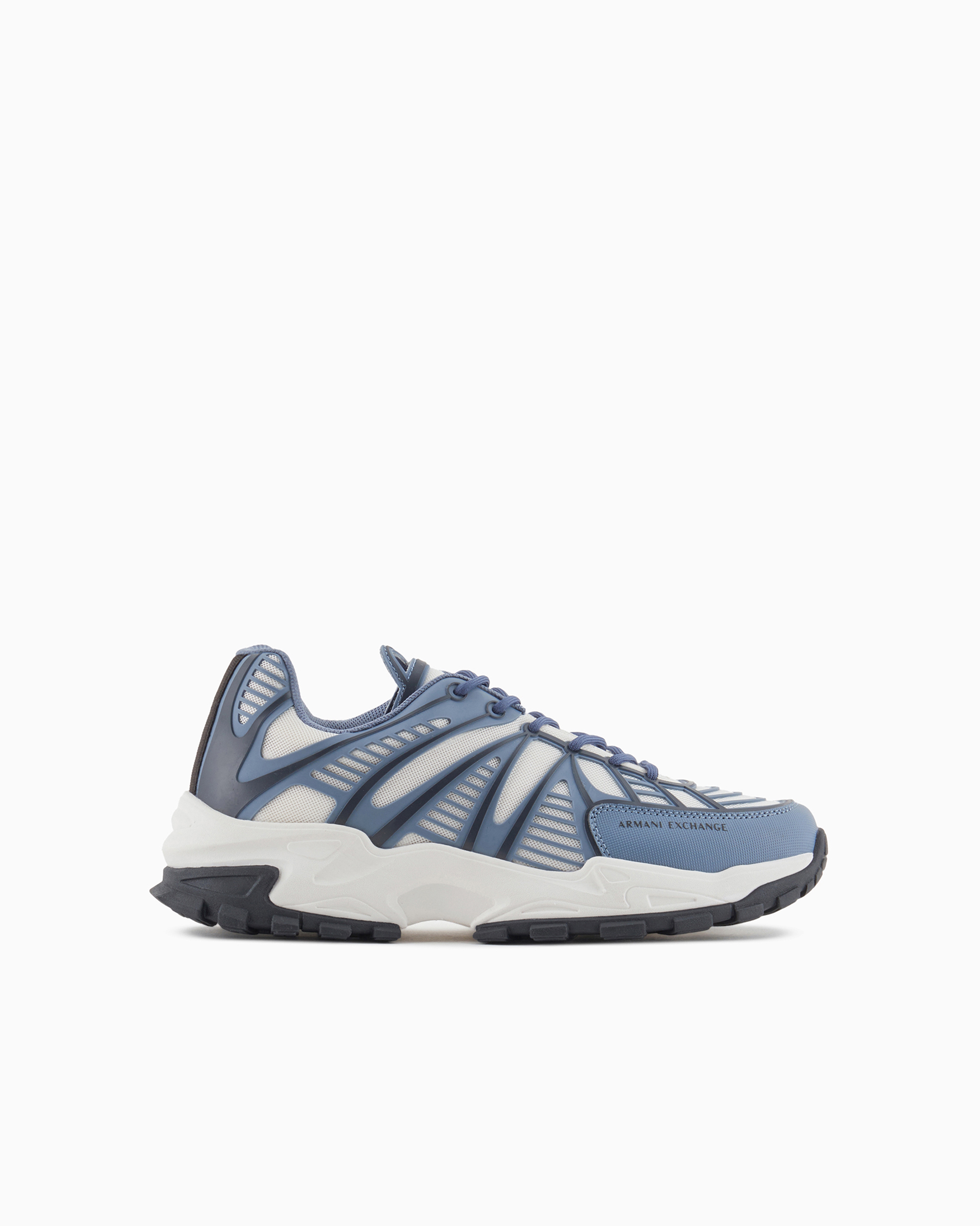 Armani Exchange Official Store Sneakers In Azure