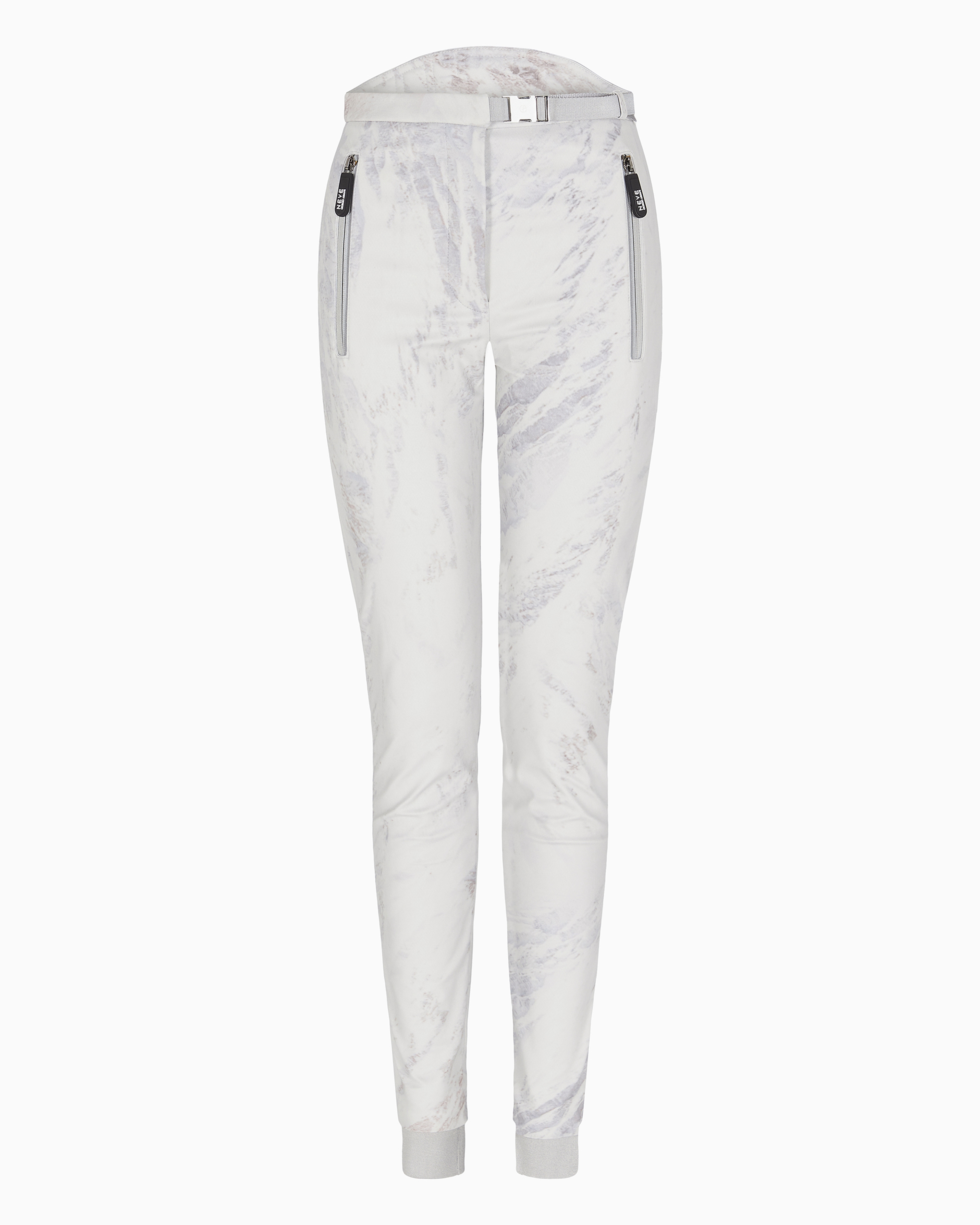 Giorgio Armani Neve Ski Leggings In Printed Reflex Technical Jersey In Patterned