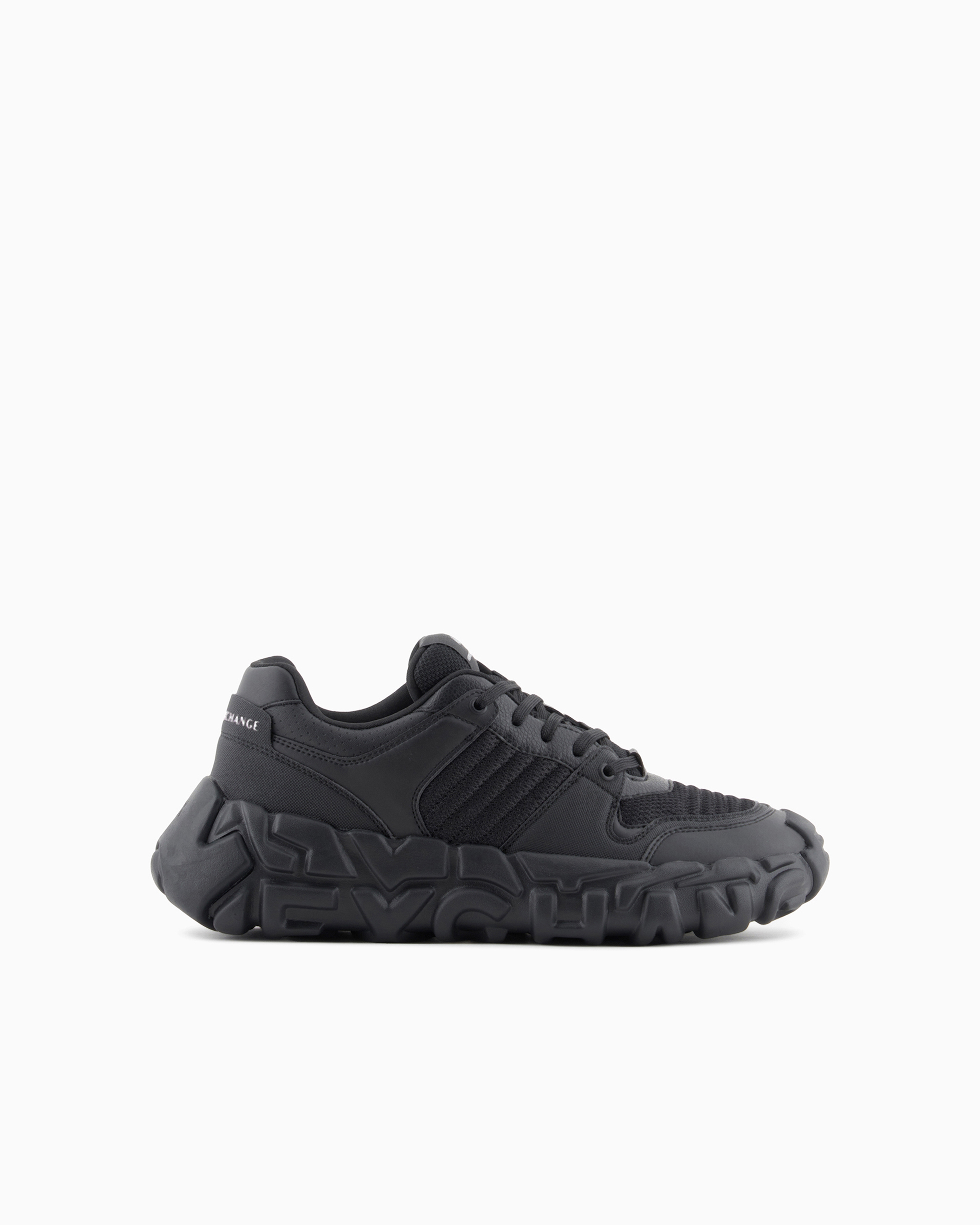 Armani Exchange Official Store Sneakers In Black