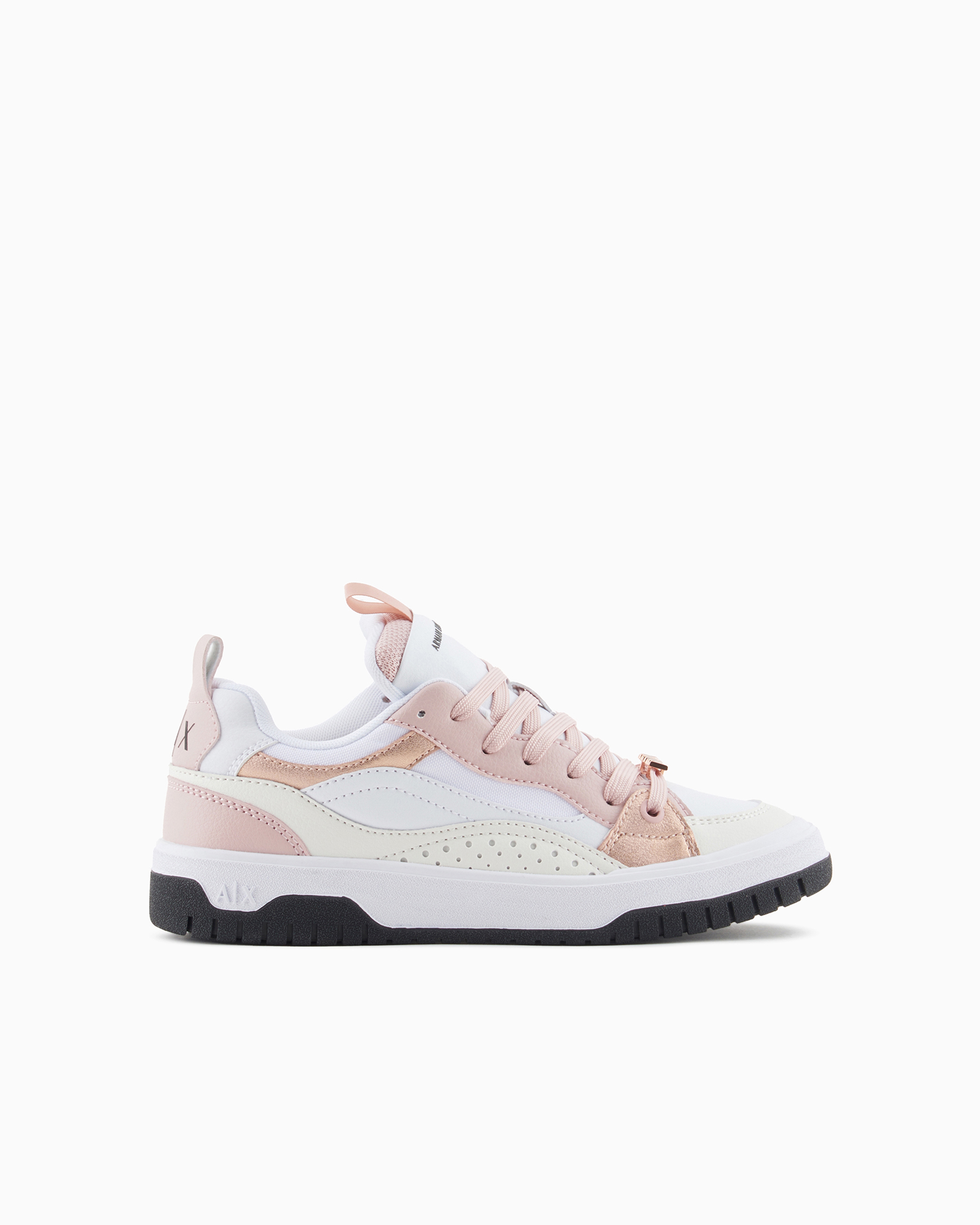 Armani Exchange Official Store Sneakers In Pink