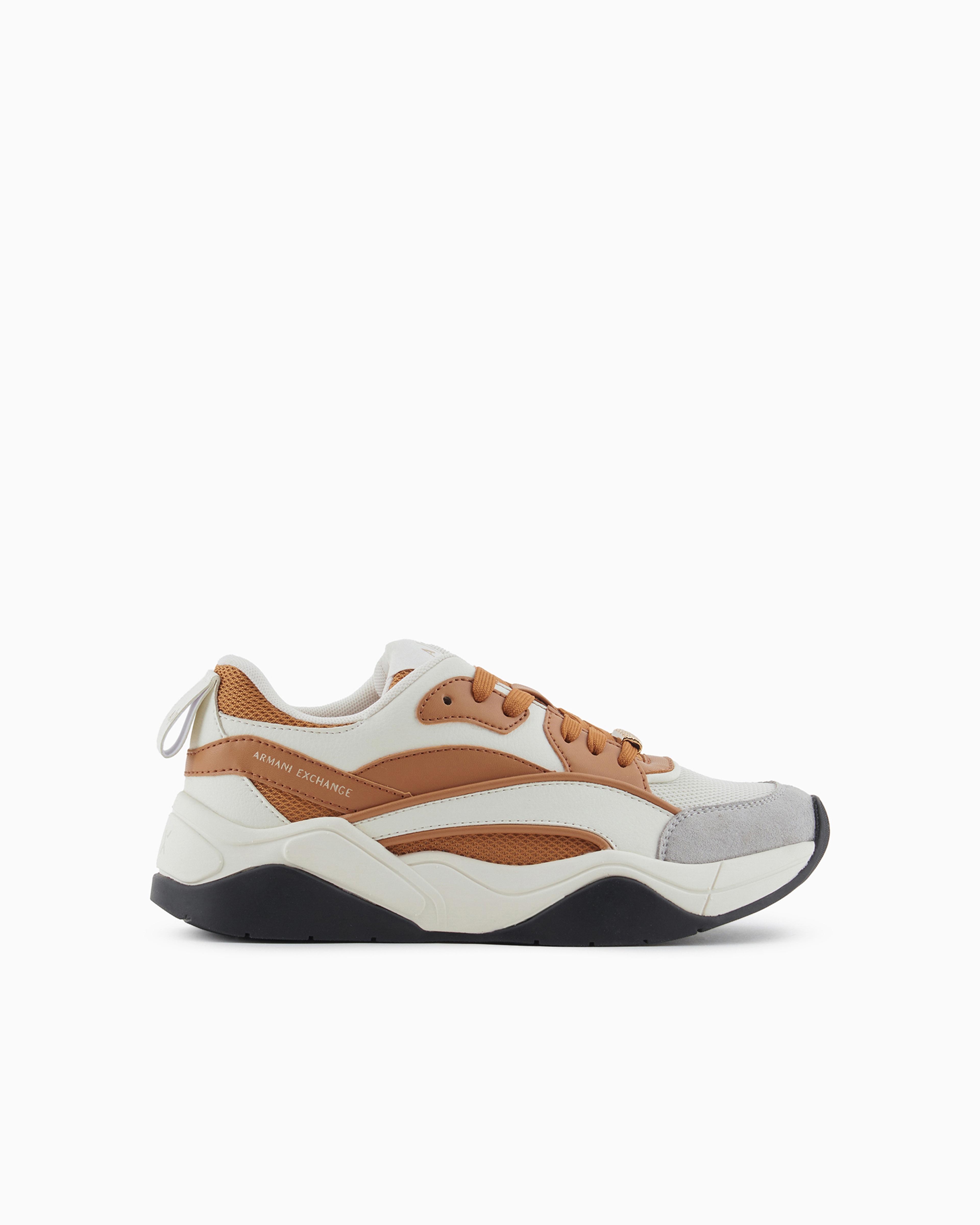 Armani Exchange Official Store Sneakers In Buff