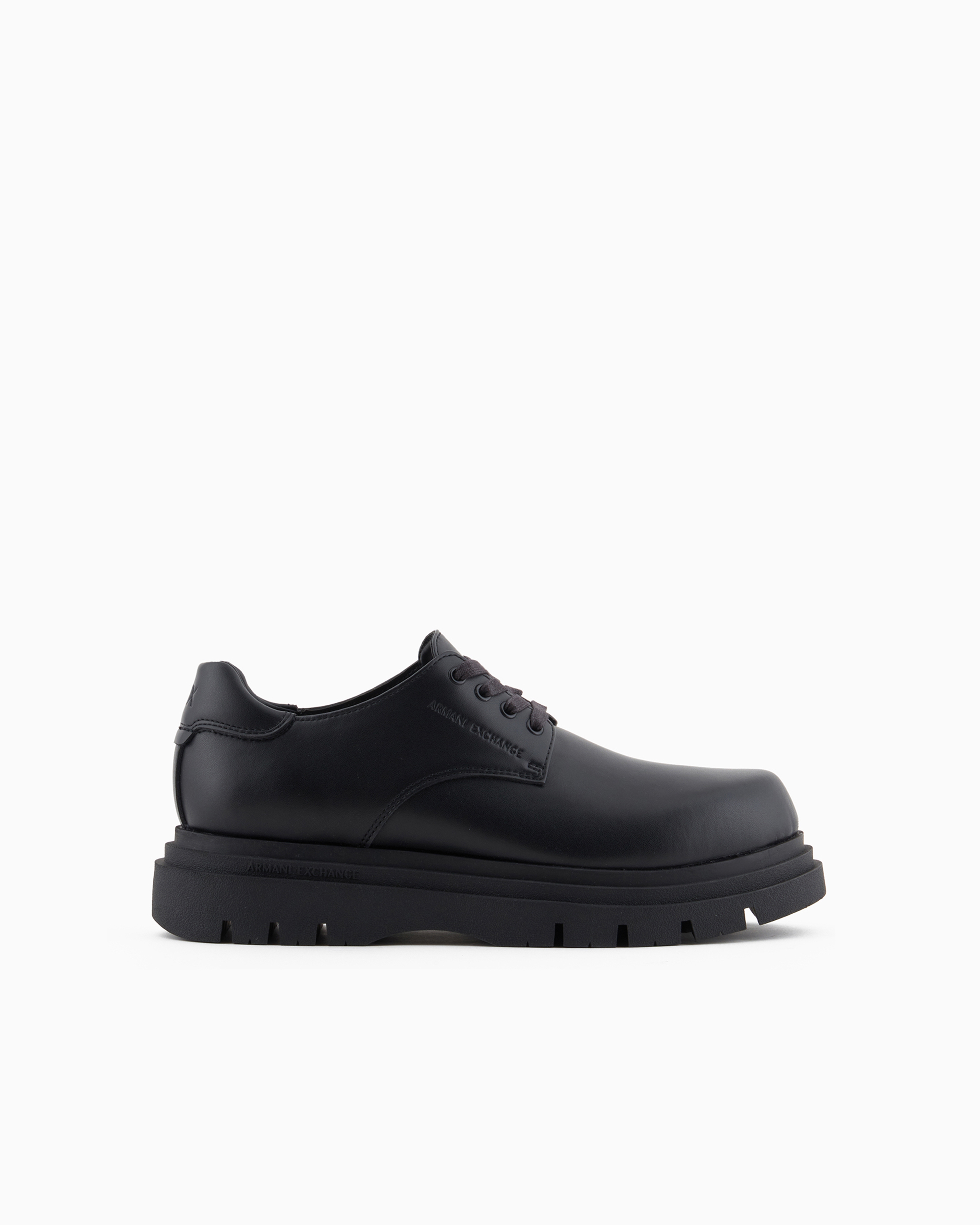 Armani Exchange Official Store Lace-ups In Black