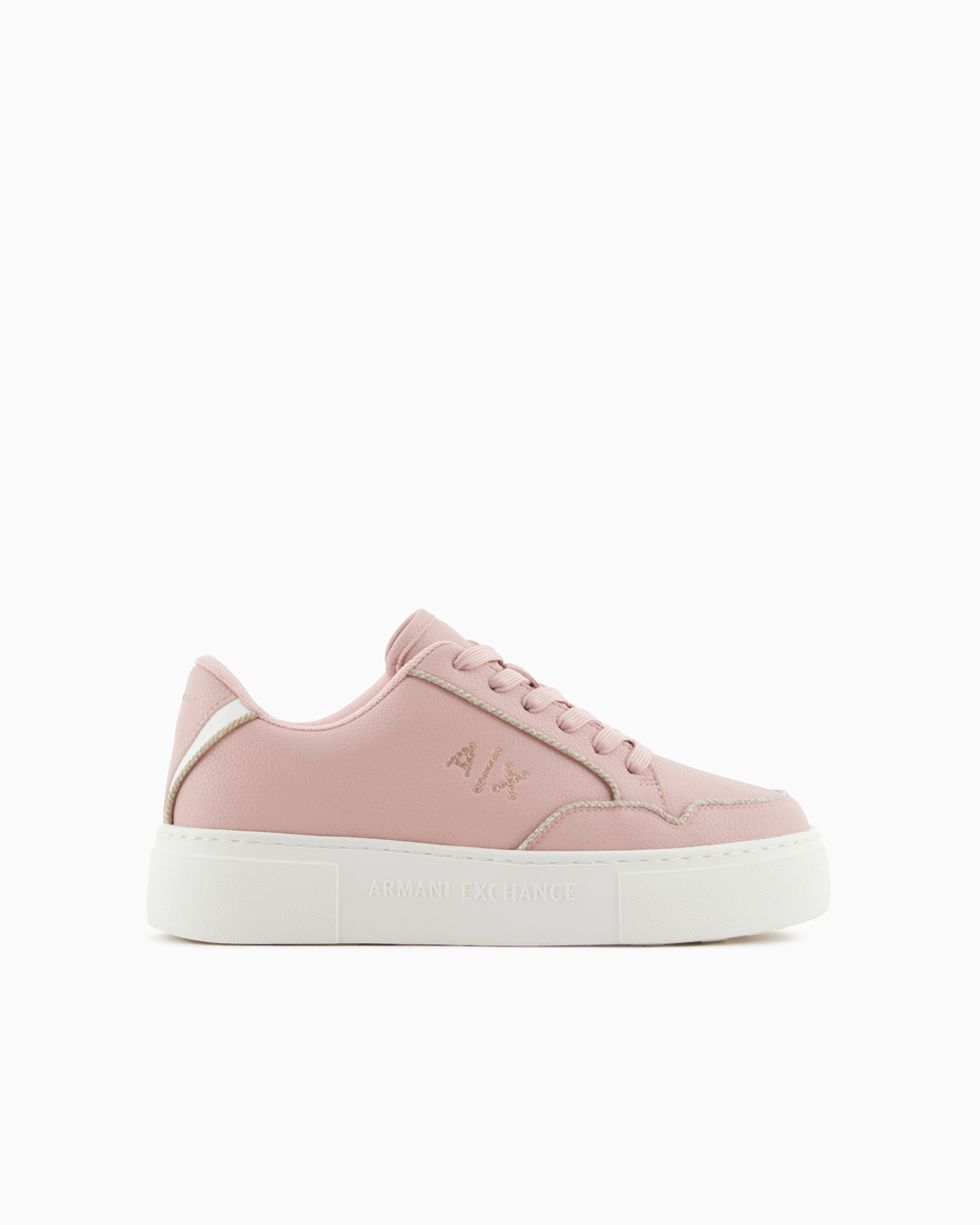 Armani Exchange Official Store Sneakers In Pink