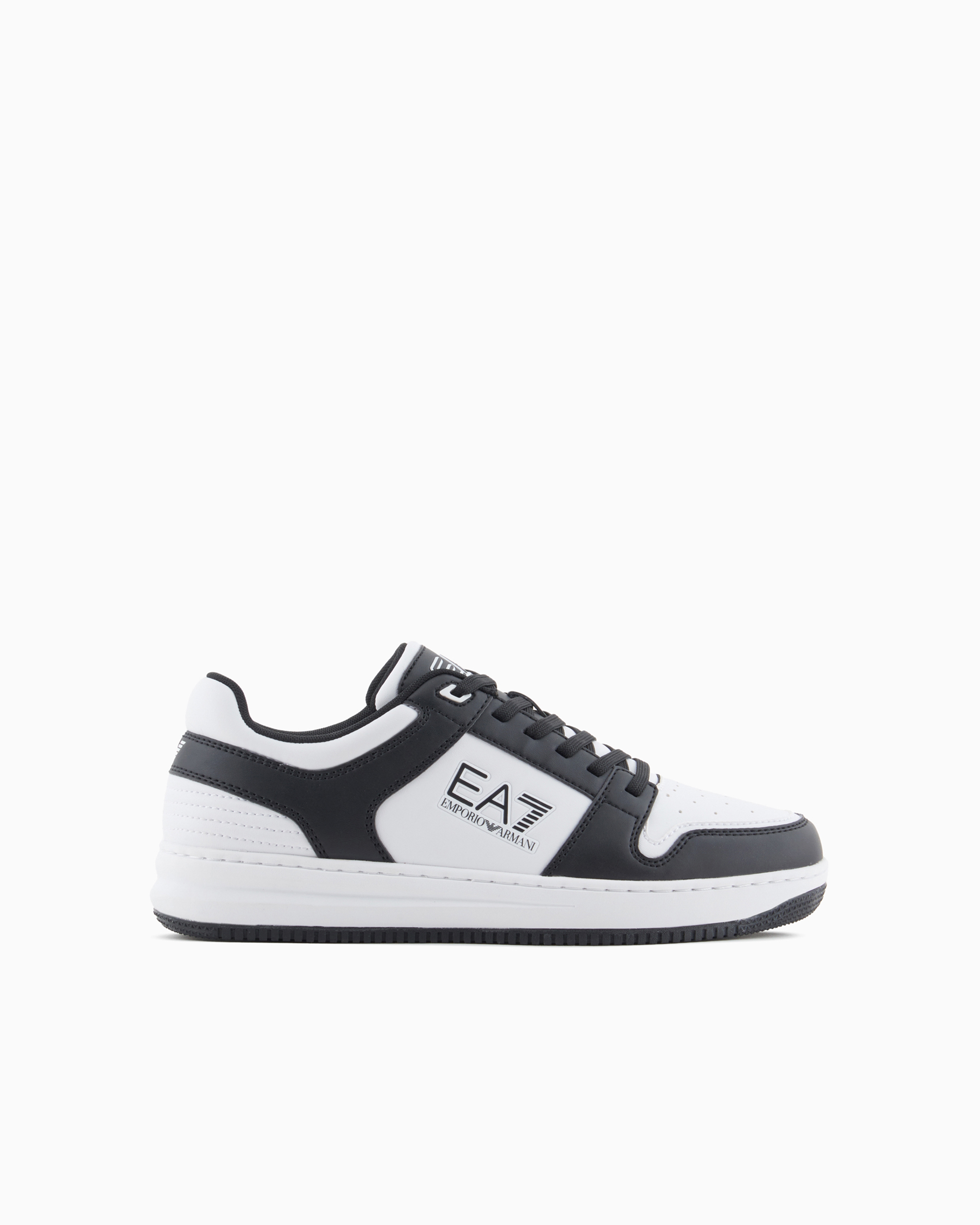 Ea7 Official Store Slasher Sneakers In Black