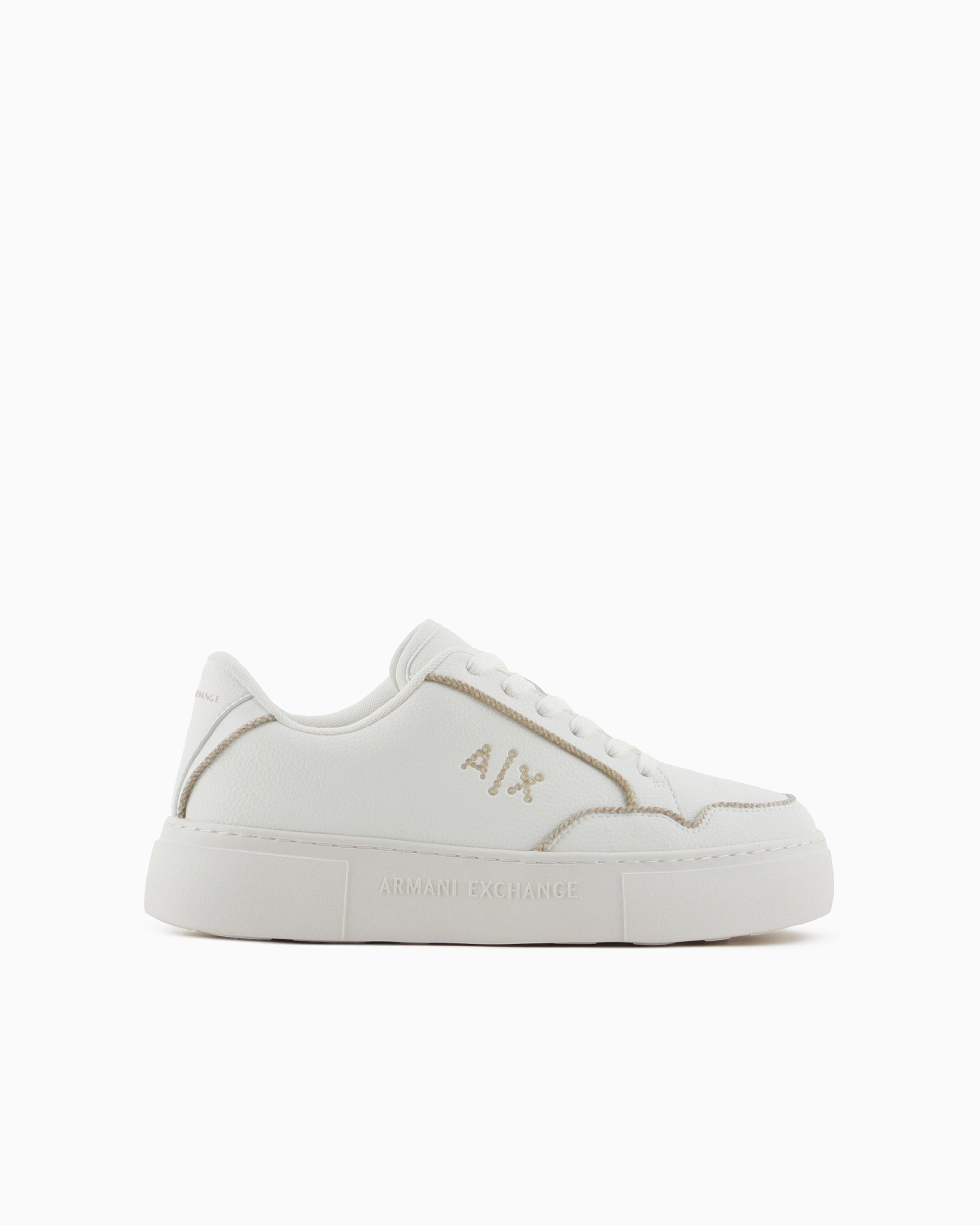 Armani Exchange Official Store Sneakers In White