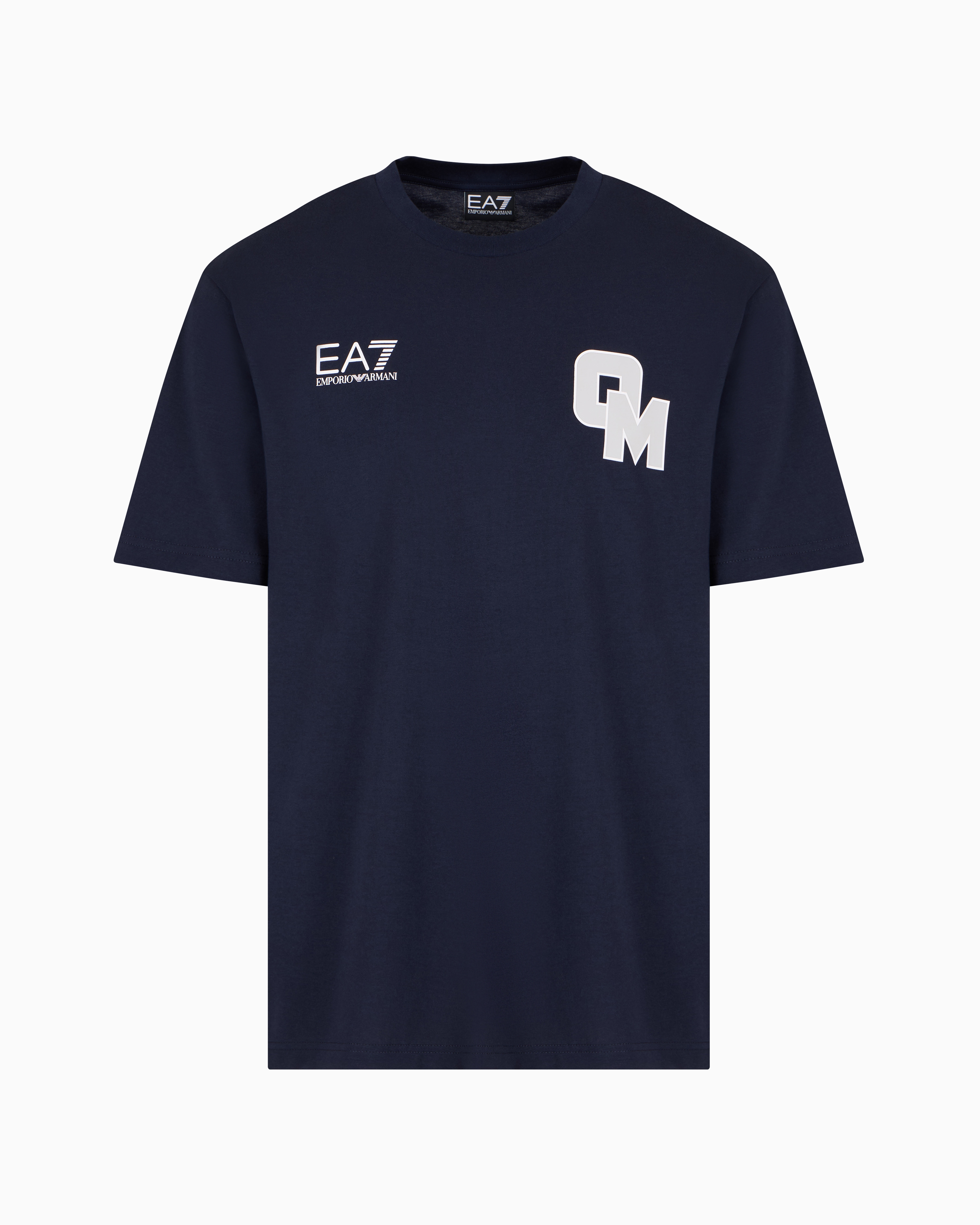 Ea7 Regular Fit T-shirts In Blue