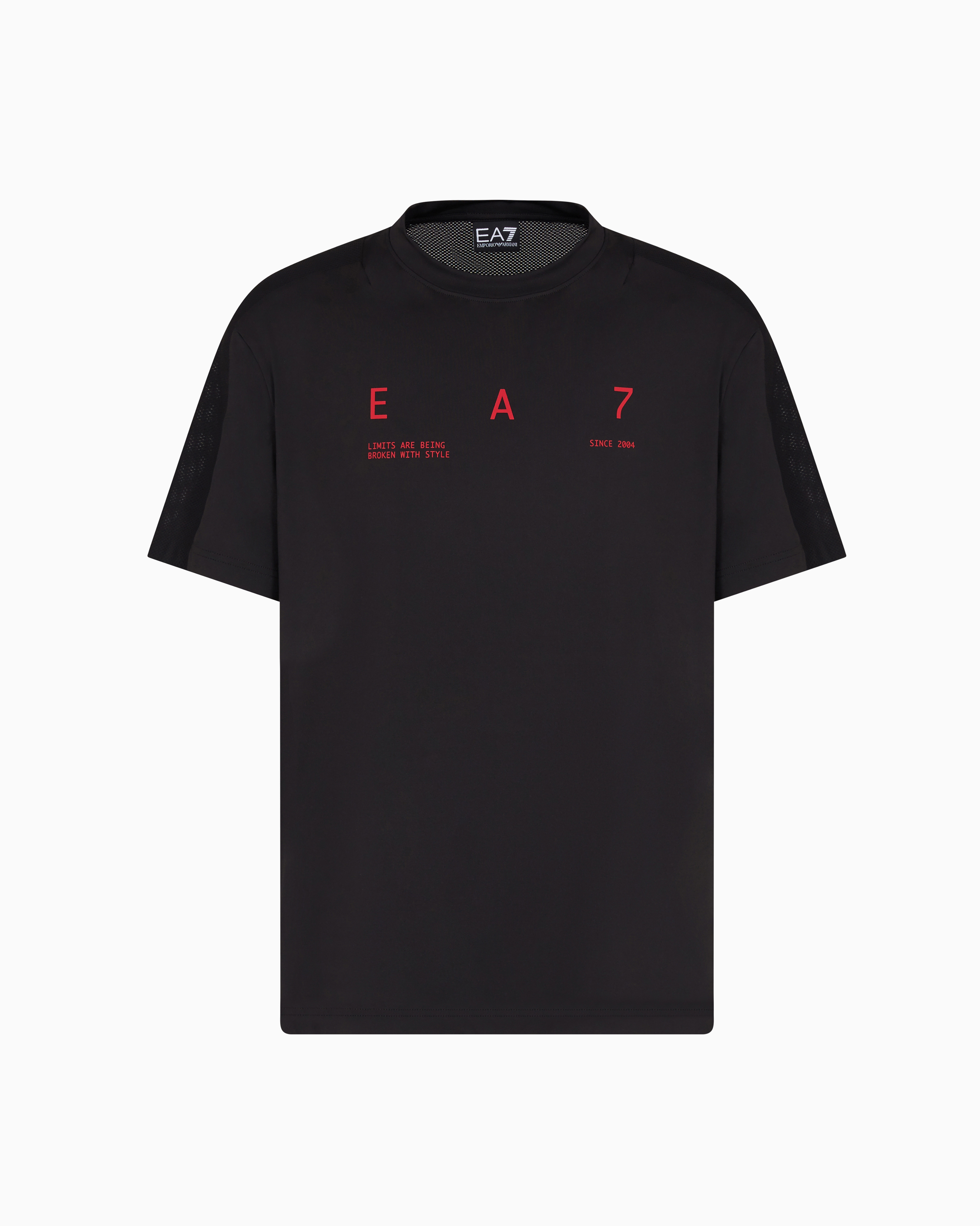 【AEAE】NEW LOGO T-SHIRTS [BLACK] aeae】 WEB LOGO CROP T-SHIRTS : PIGMENT BLACK Tシャツ