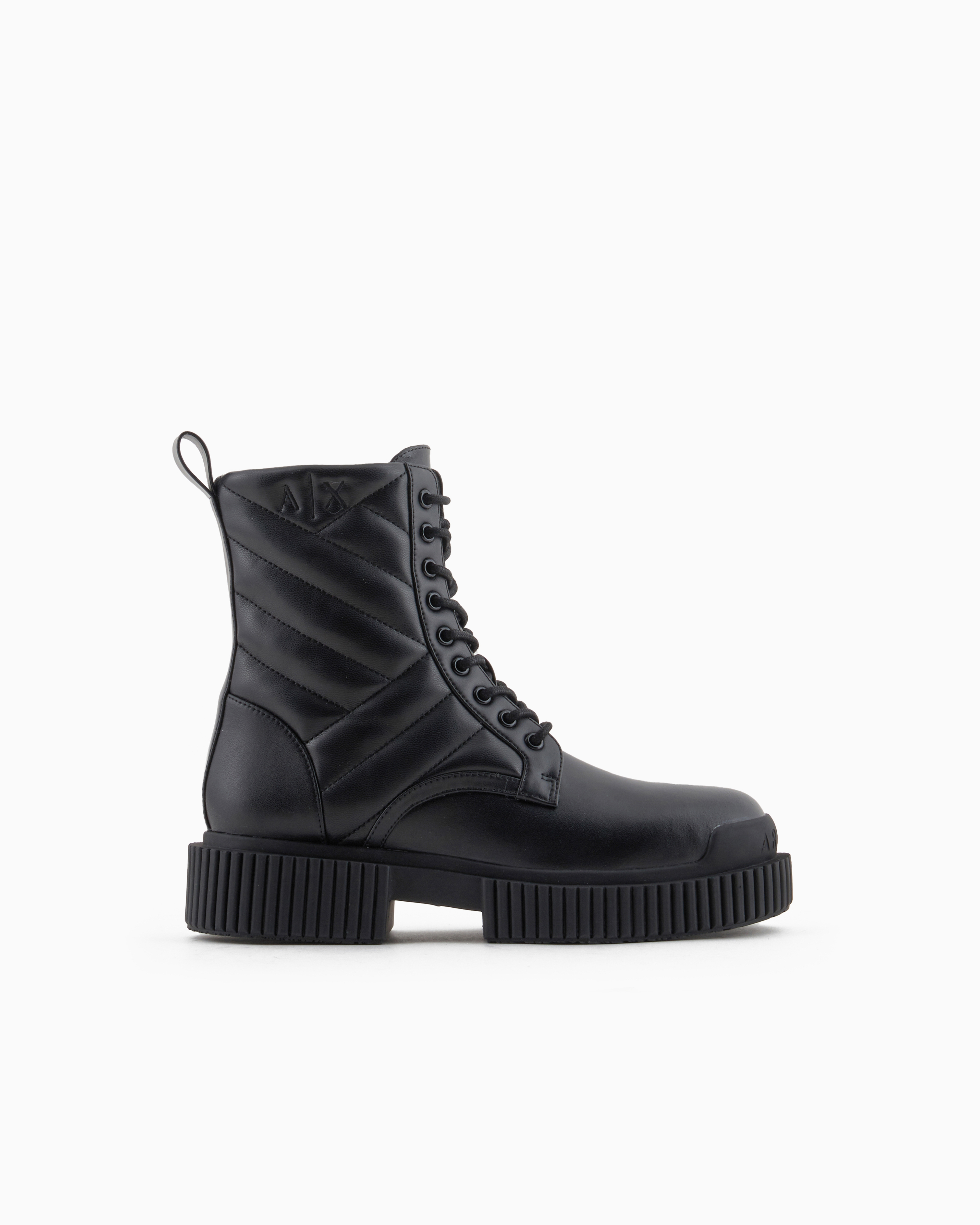 Armani Exchange Booties In Black