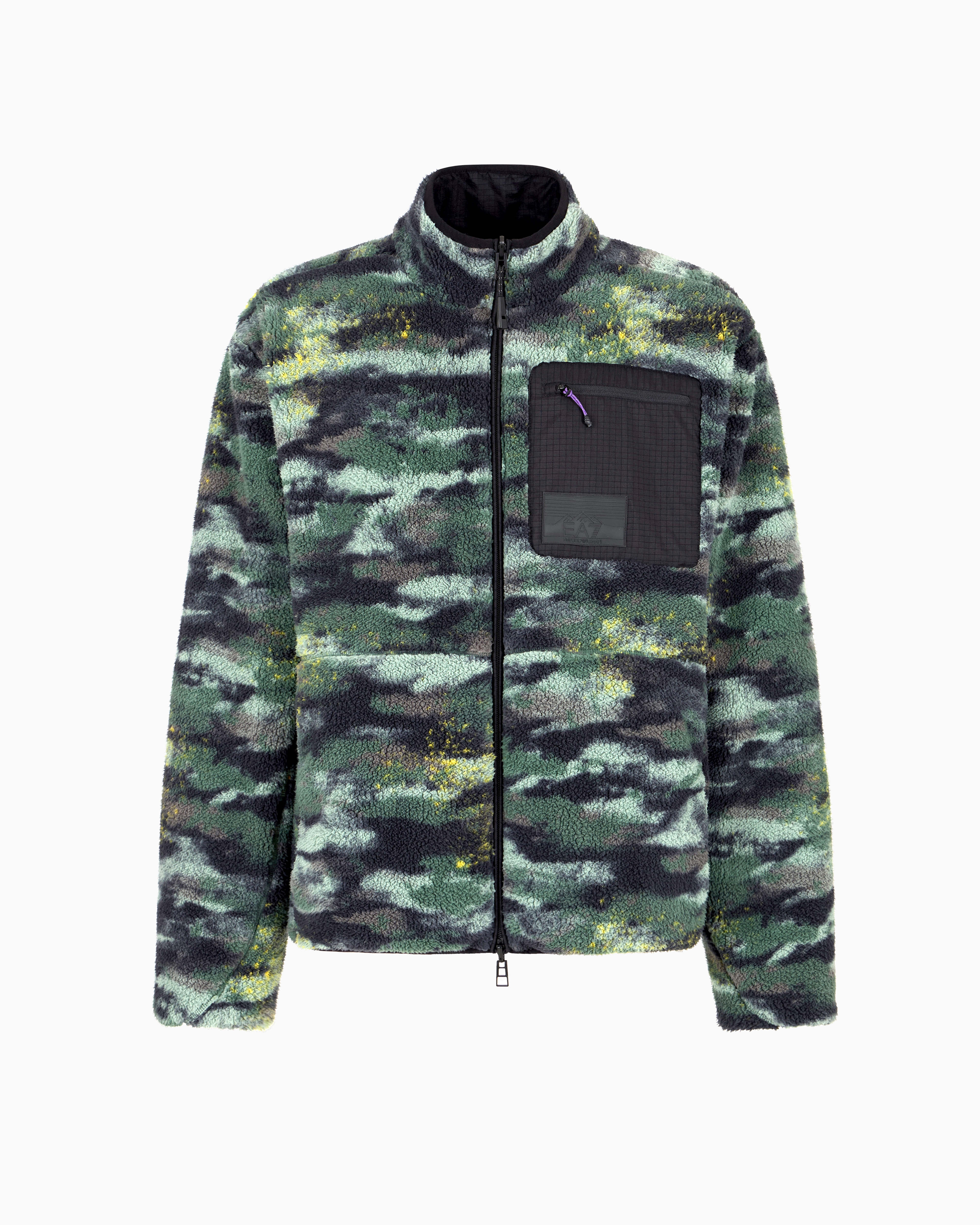 Ea7 Windbreakers In Green
