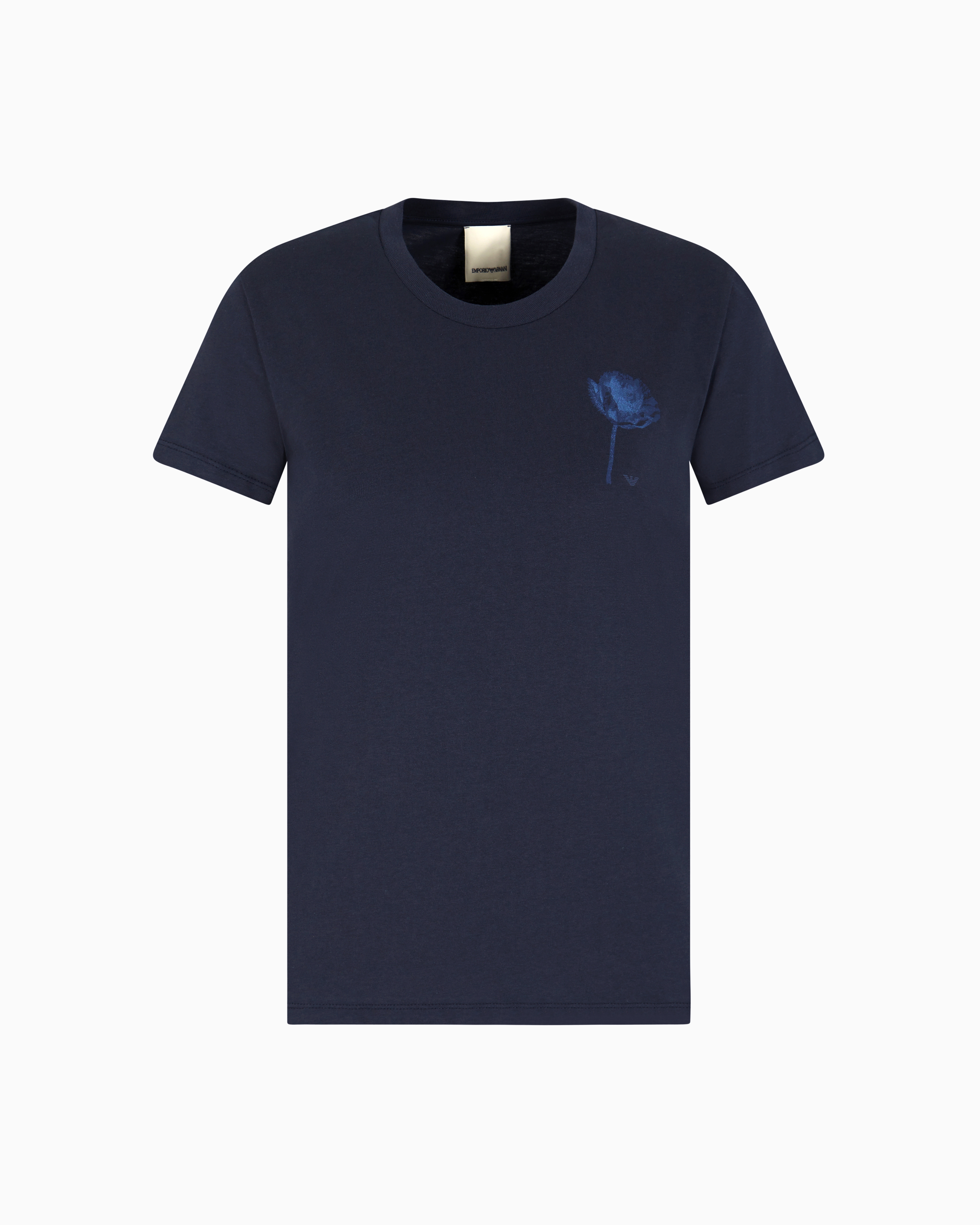 Emporio Armani Slim Fit T-shirts In Blue