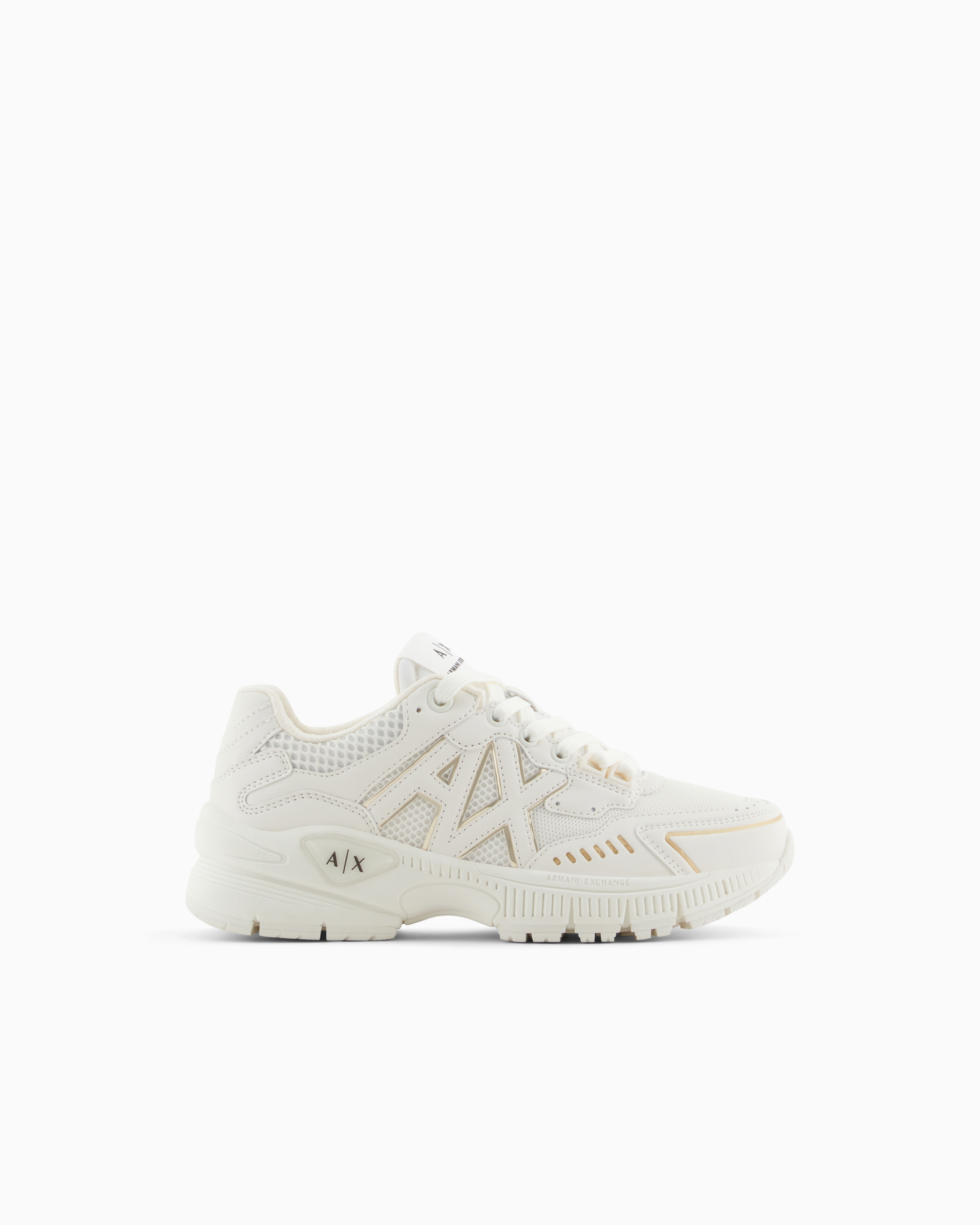 Armani Exchange Sneakers In Weiss