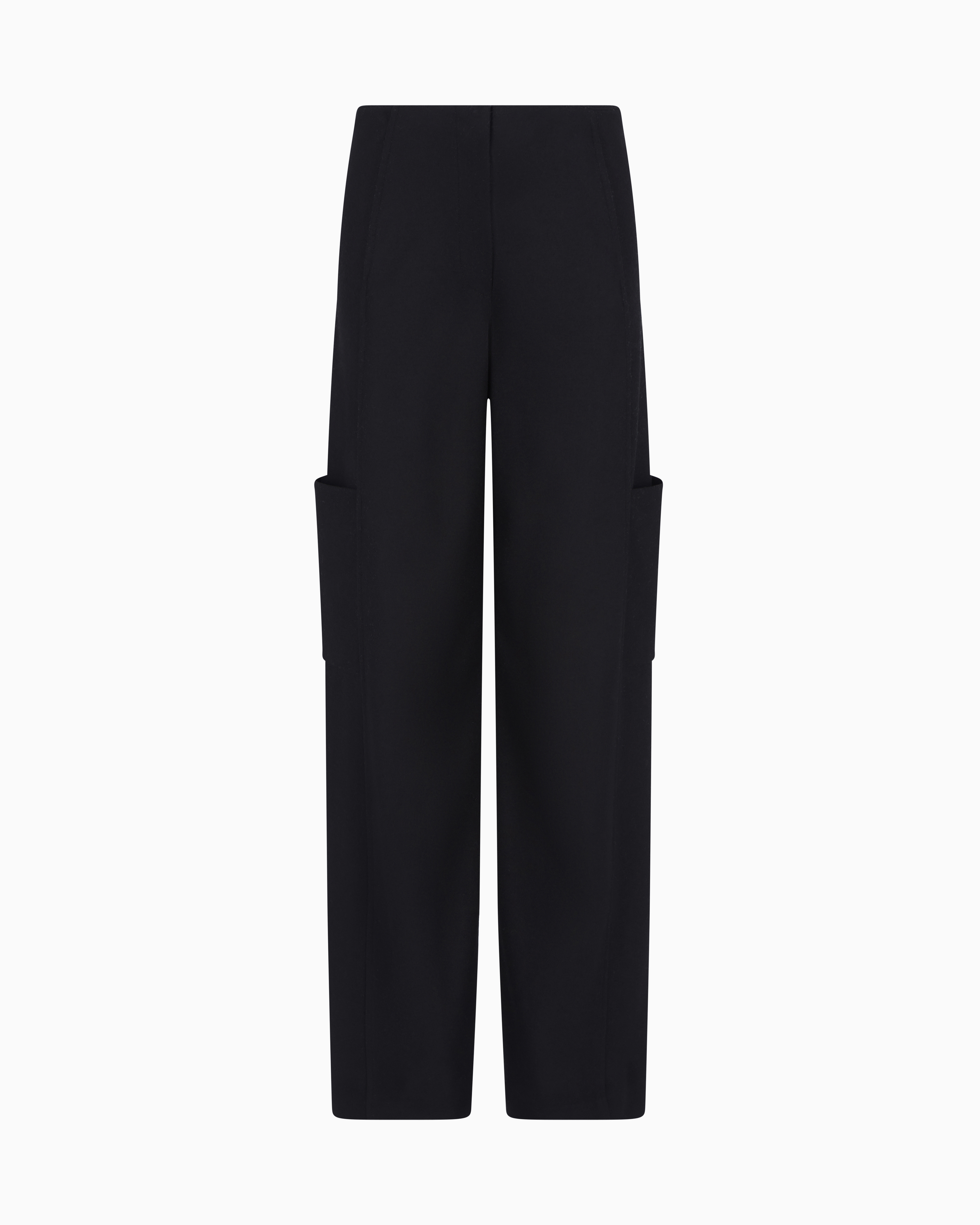 Giorgio Armani Casual Trousers In Black