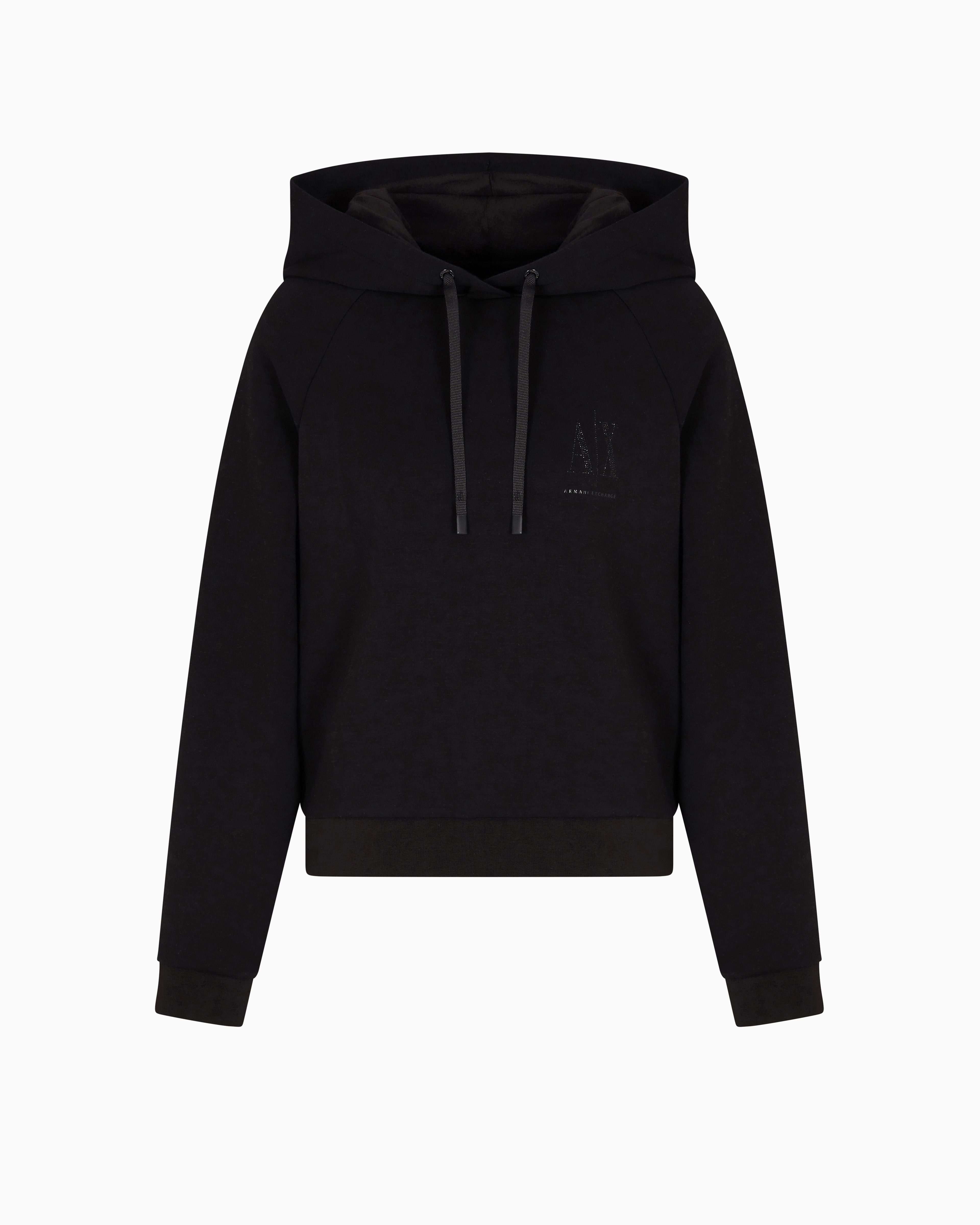 Armani Exchange Hoodies In Black