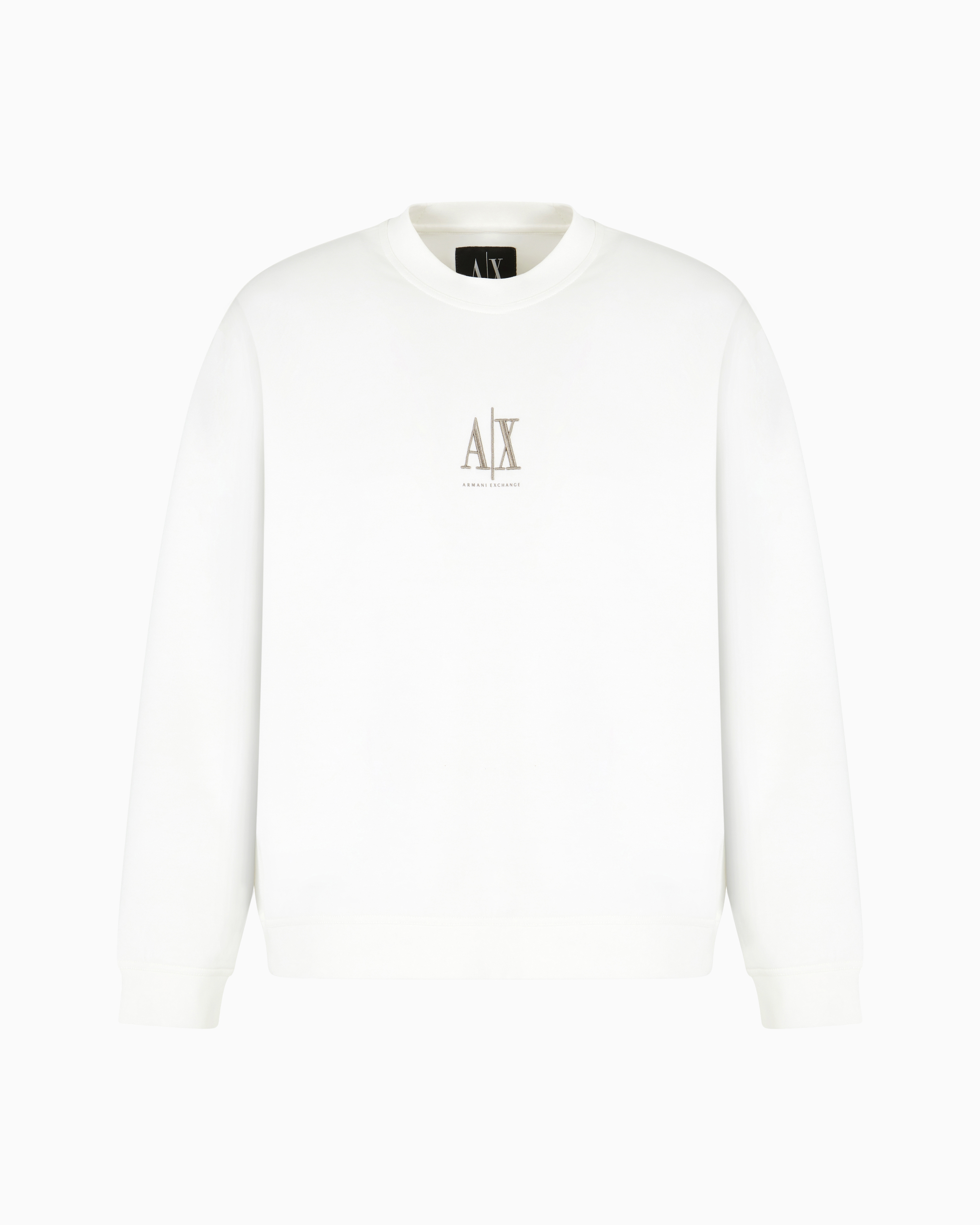 Armani Exchange Sweatshirts Without Hood In White