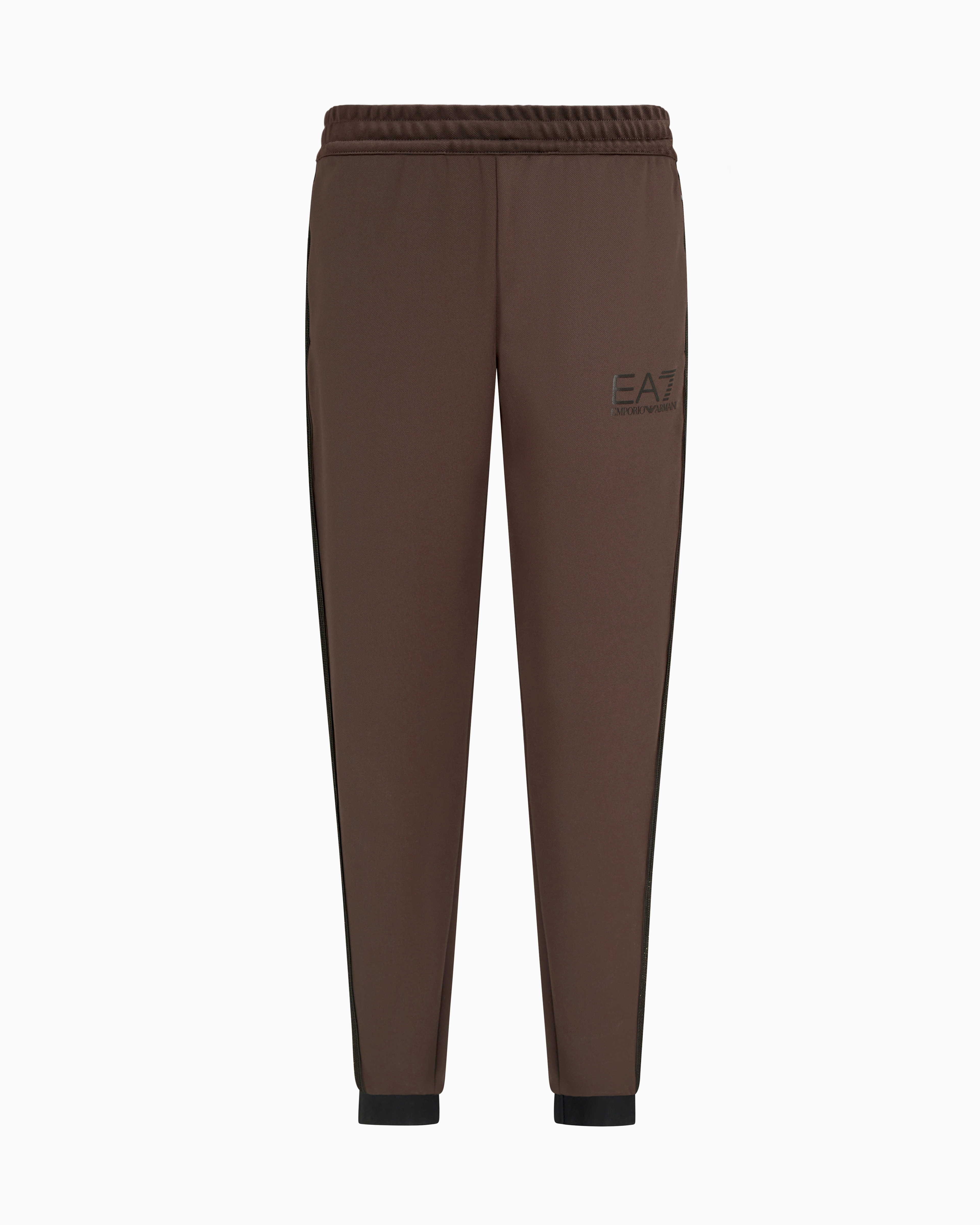 Ea7 Gold Label Stretch Technical Twill Trousers