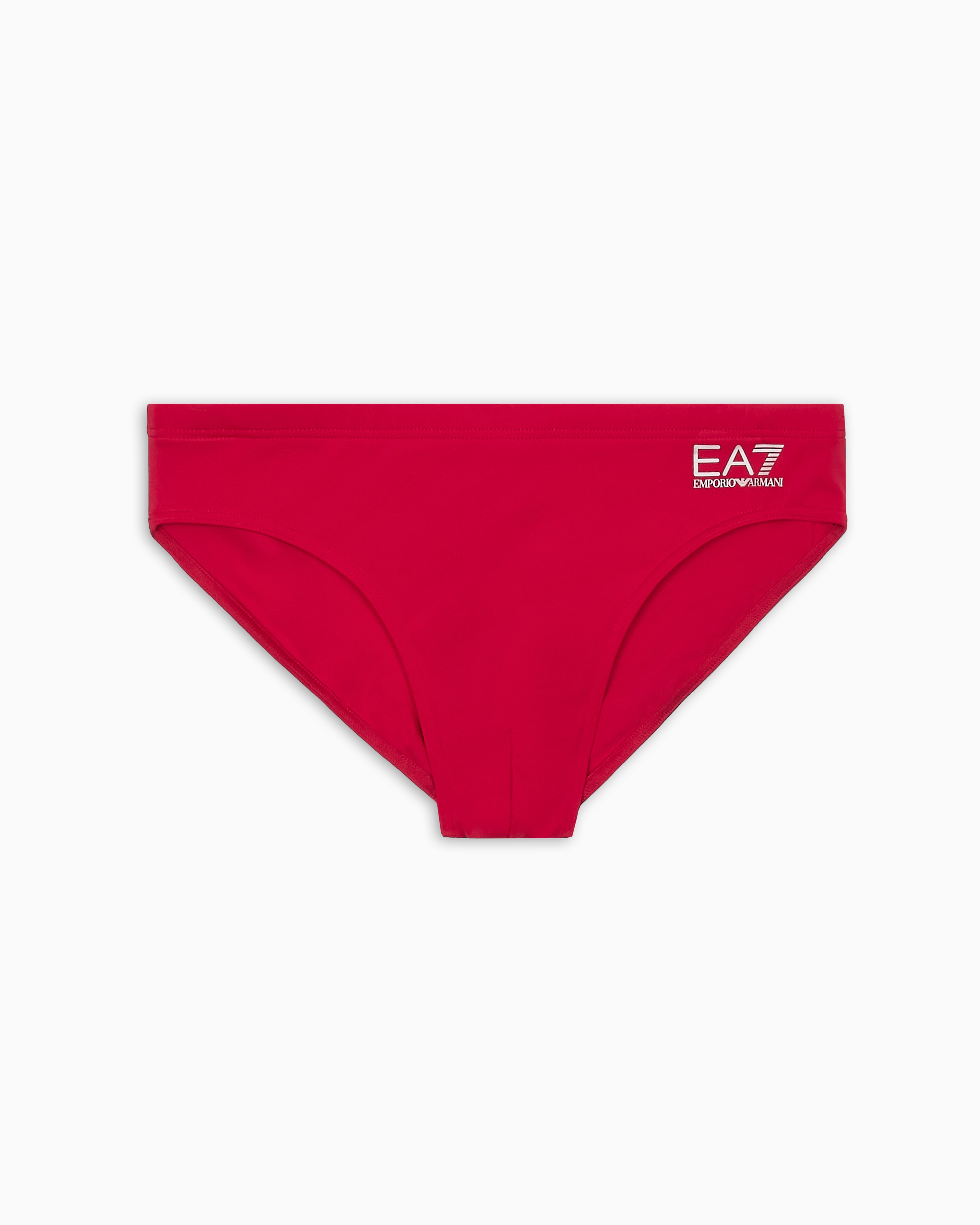 Ea7 Swim Briefs In Red